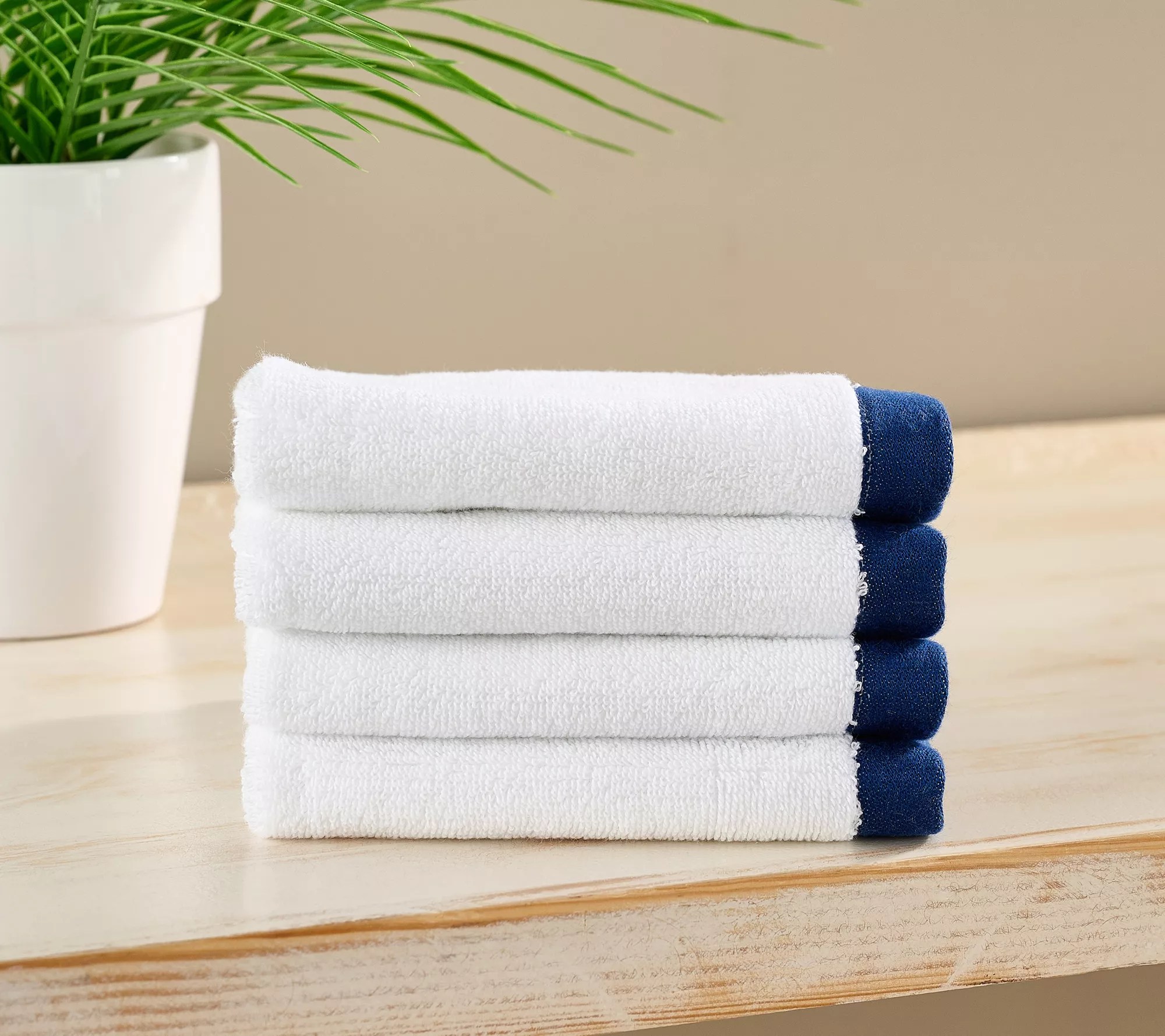 Northern Nights Signature Turkish Cotton 4pc Washcloths