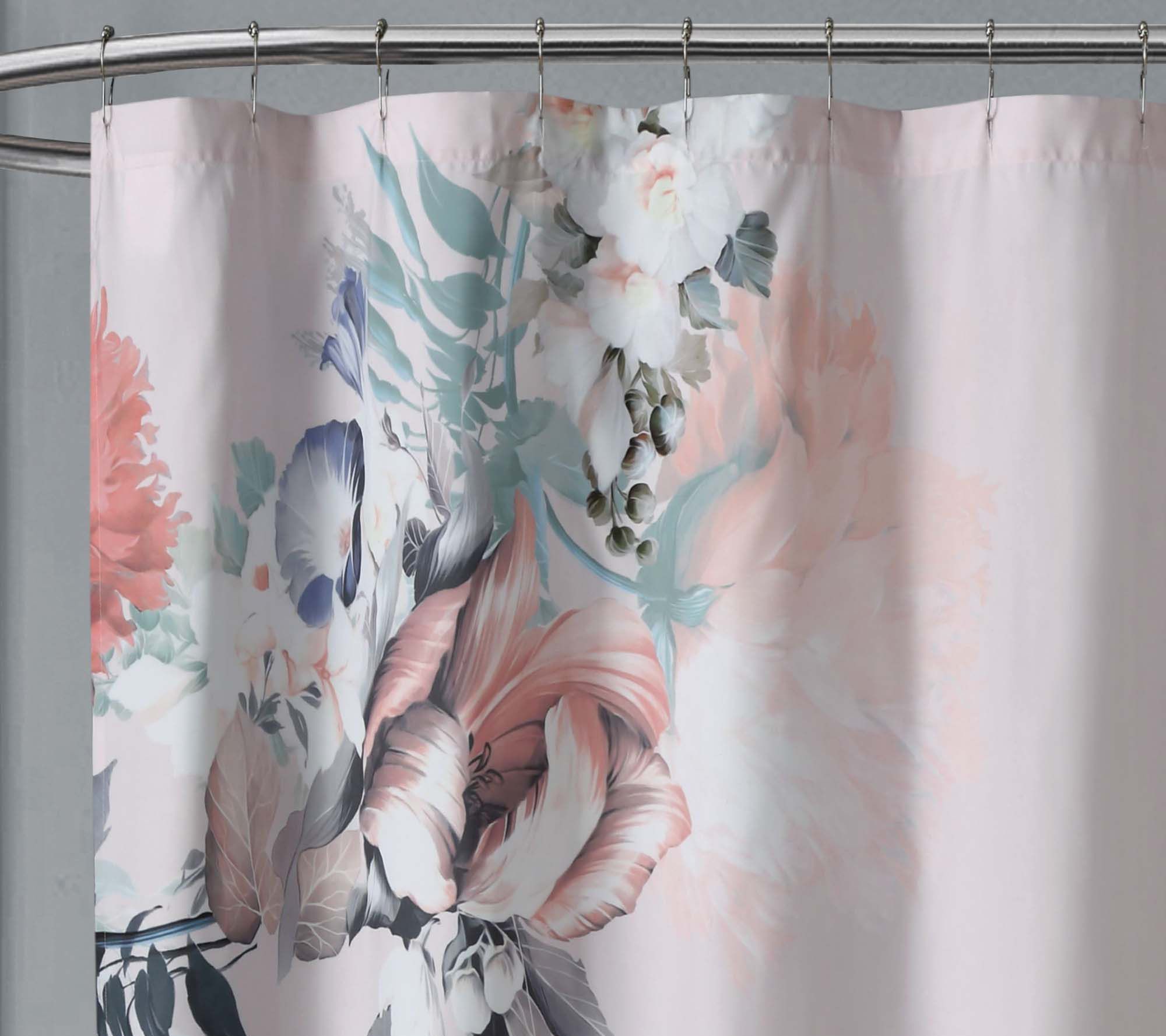 Christian Siriano NY Dreamy Floral Shower Curtain
