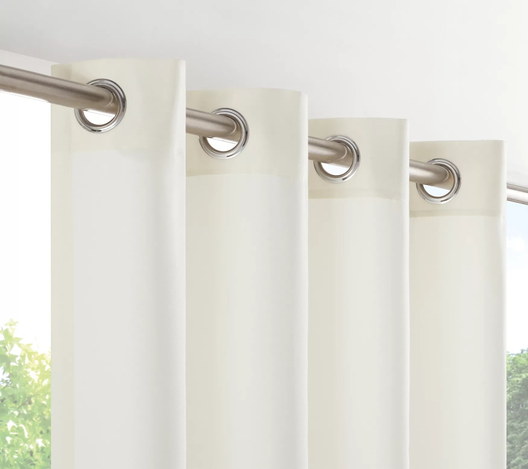 Waverly SNS Hampton Solid 52"W x 95"L Curtain Panel