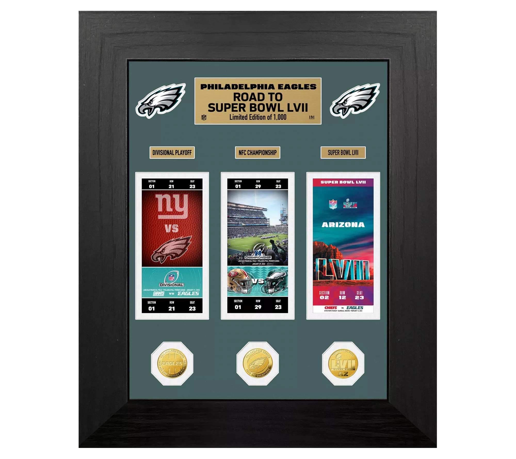 Highland Mint Philadelphia Eagles Road to Super Bowl LVII