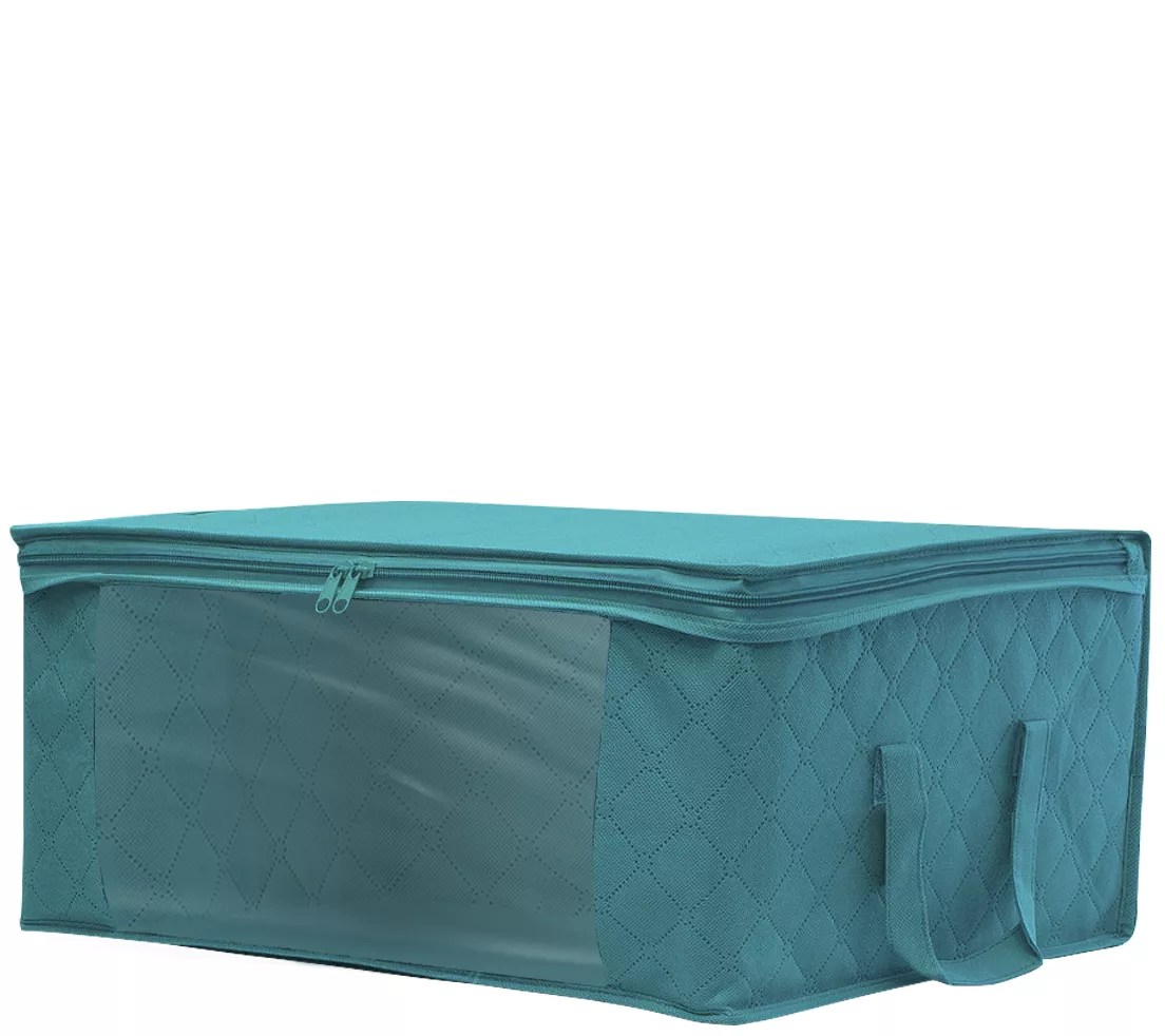 Sorbus ThreePack Foldable Storage Bags with Window & Handles