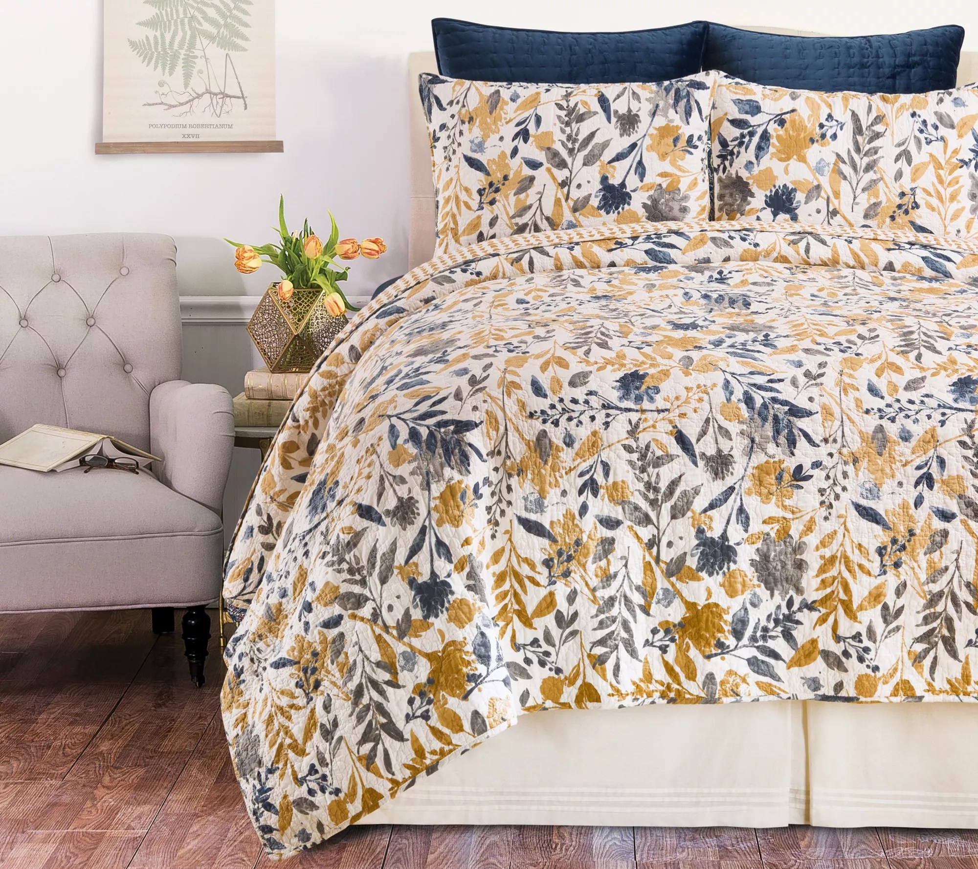 Natural Home Twin Quilt Set by Valerie