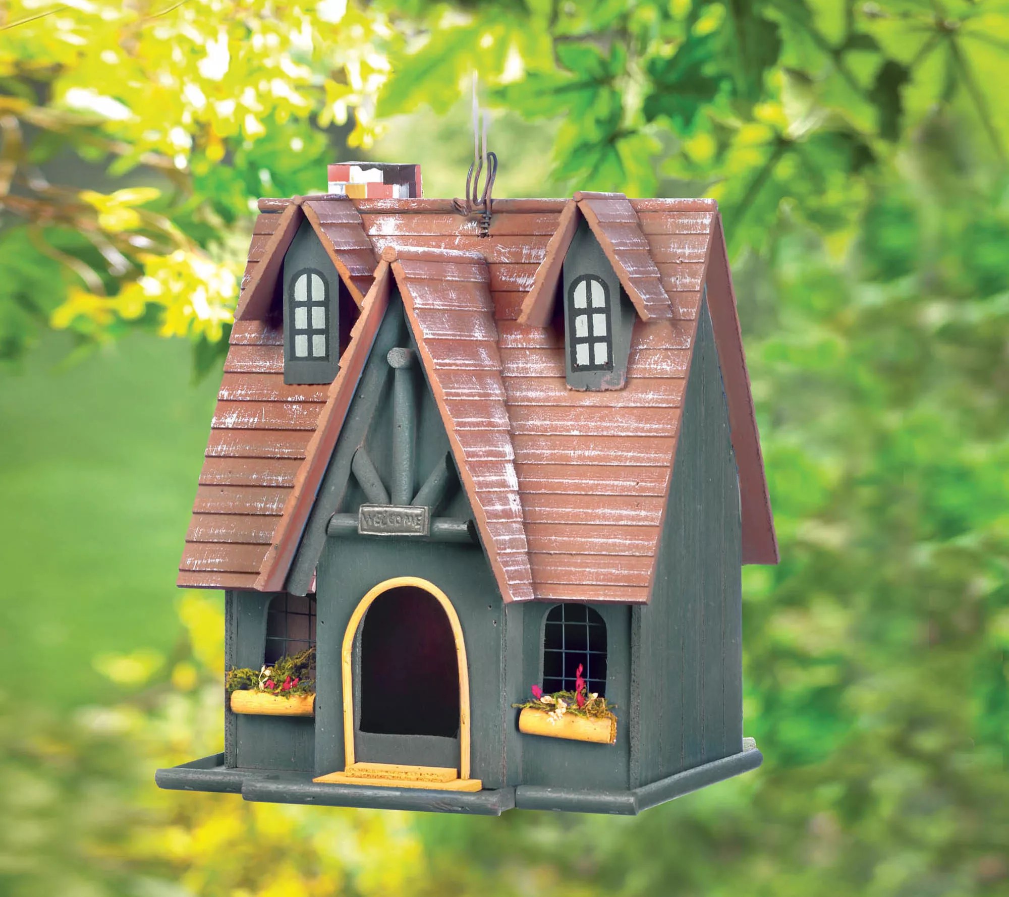 Zingz & Thingz Storybook Cottage Birdhouse