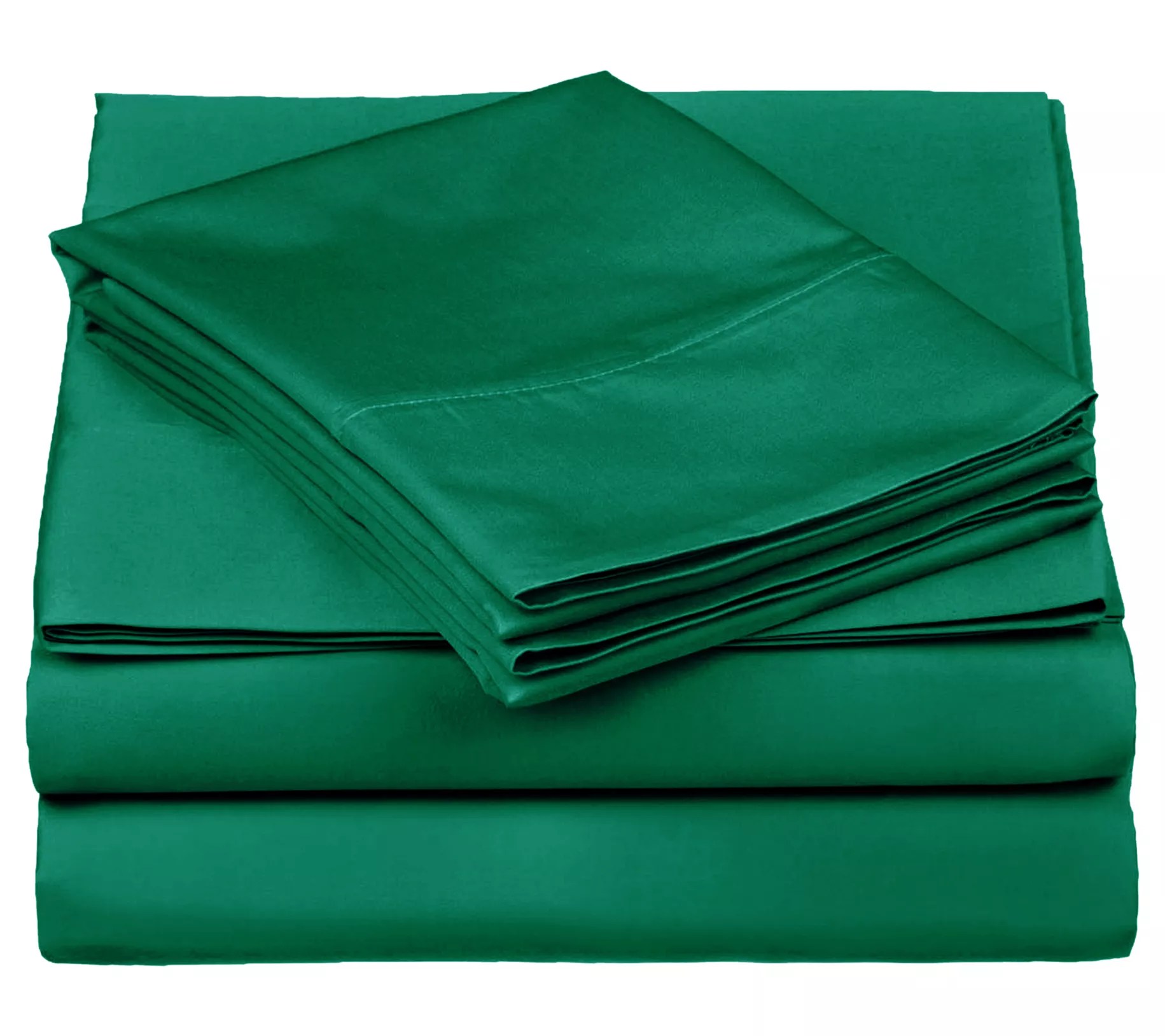 Superior 530Thread Count Solid Egyptian Cotton Sheets, Full