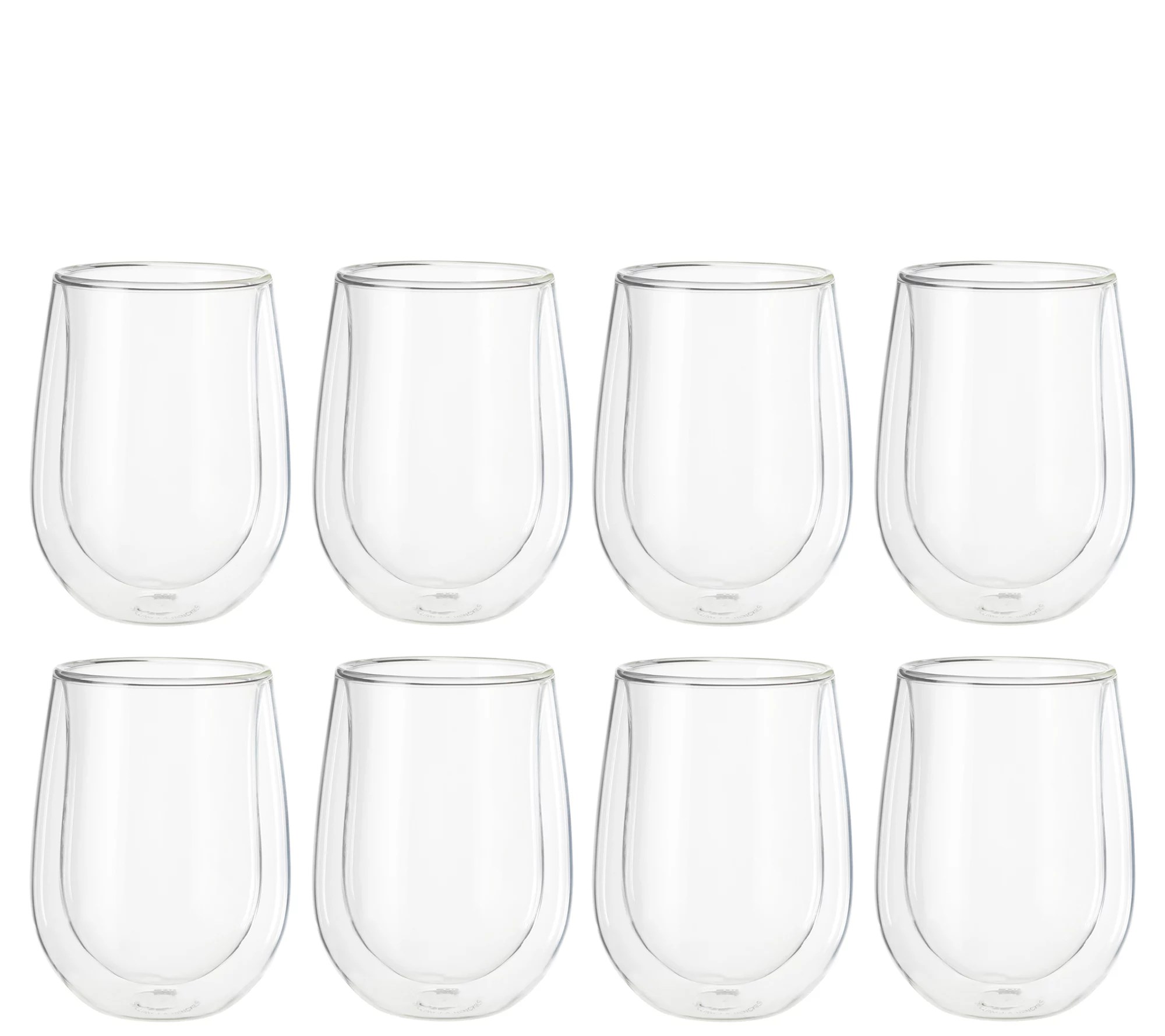 ZWILLING Sorrento 10oz Stemless White Wine Glass Set of 8