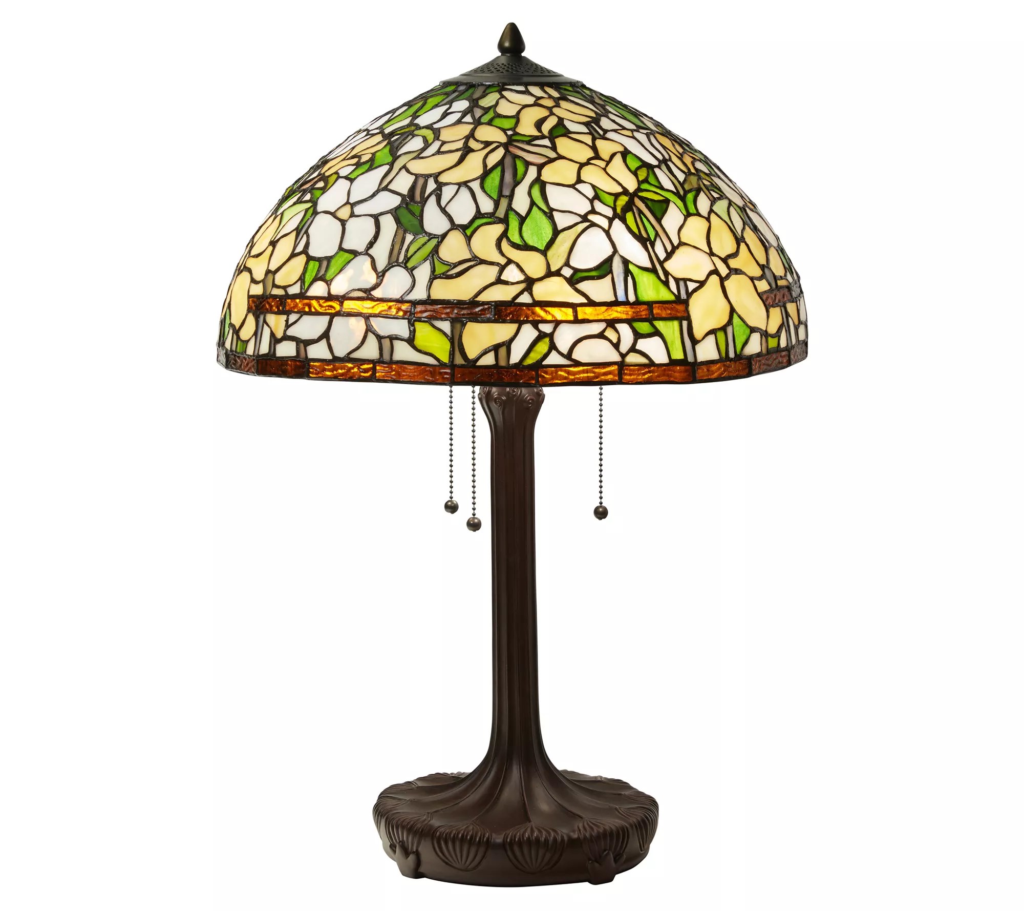 River of Goods 25.75"H TiffanyStyle Stained Glass Table Lamp