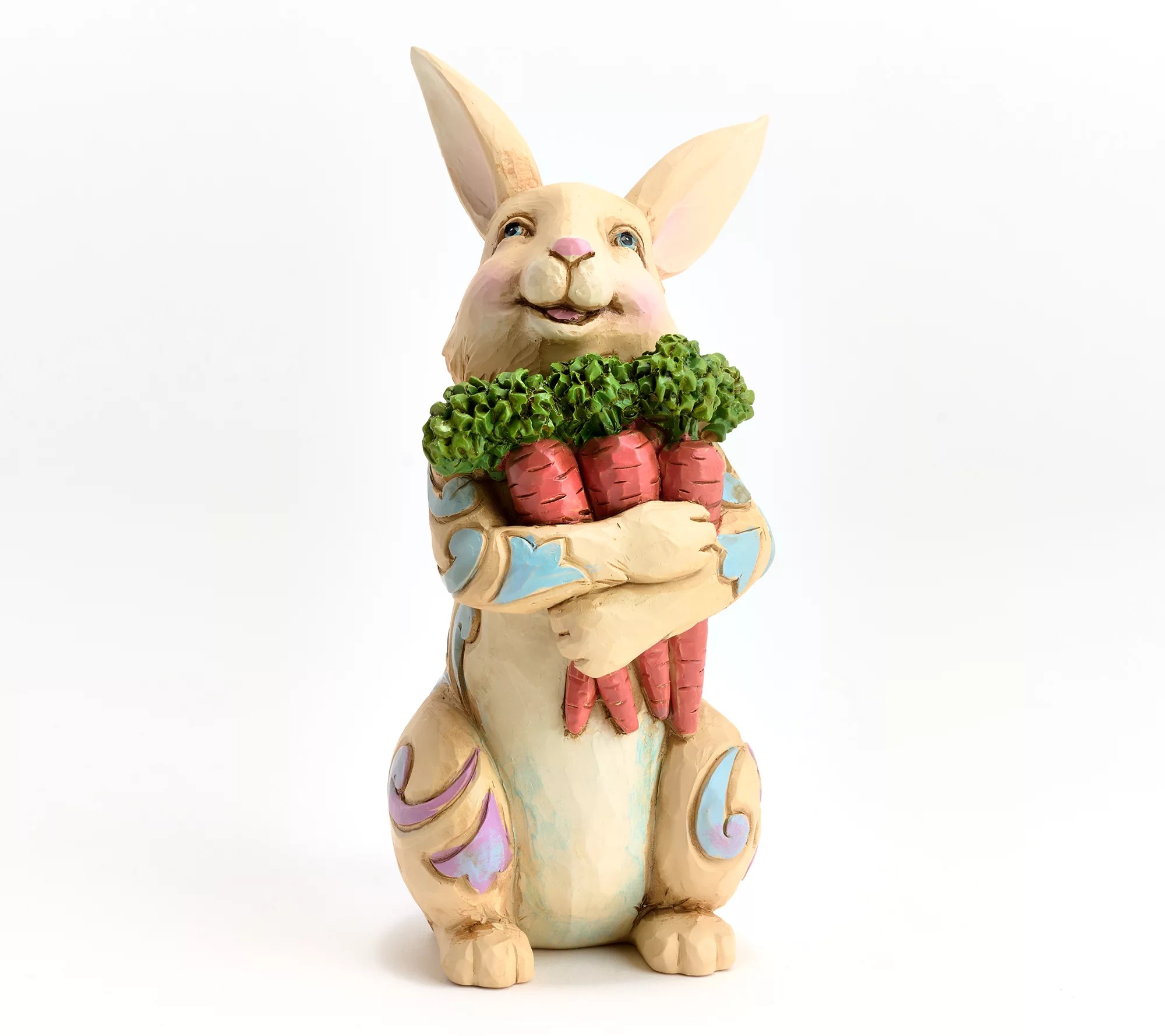 Jim Shore Heartwood Creek 5" Easter Bunny with Carrots