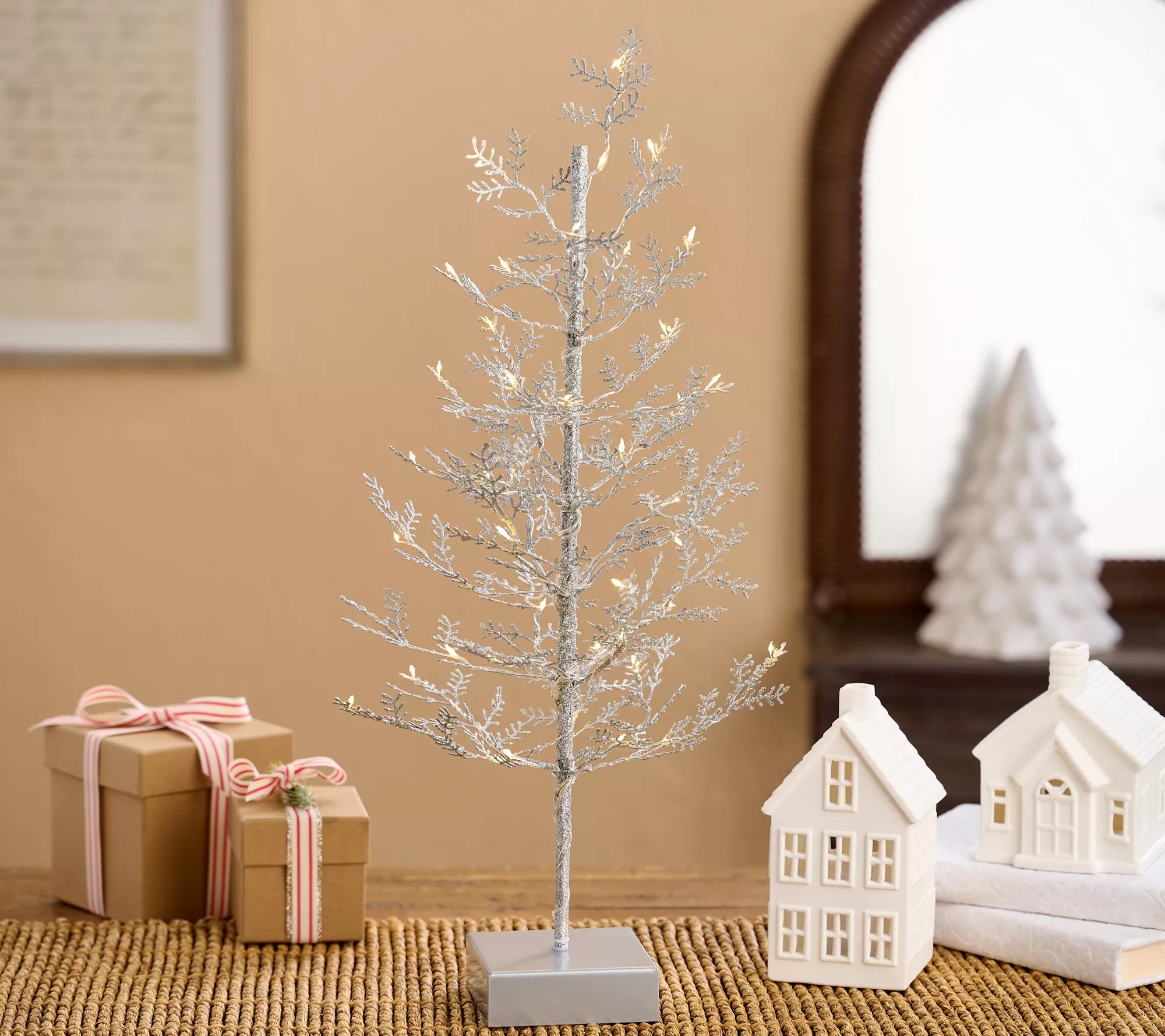 "As Is" Bethlehem Lights 24" Metallic Fairy Light Tree