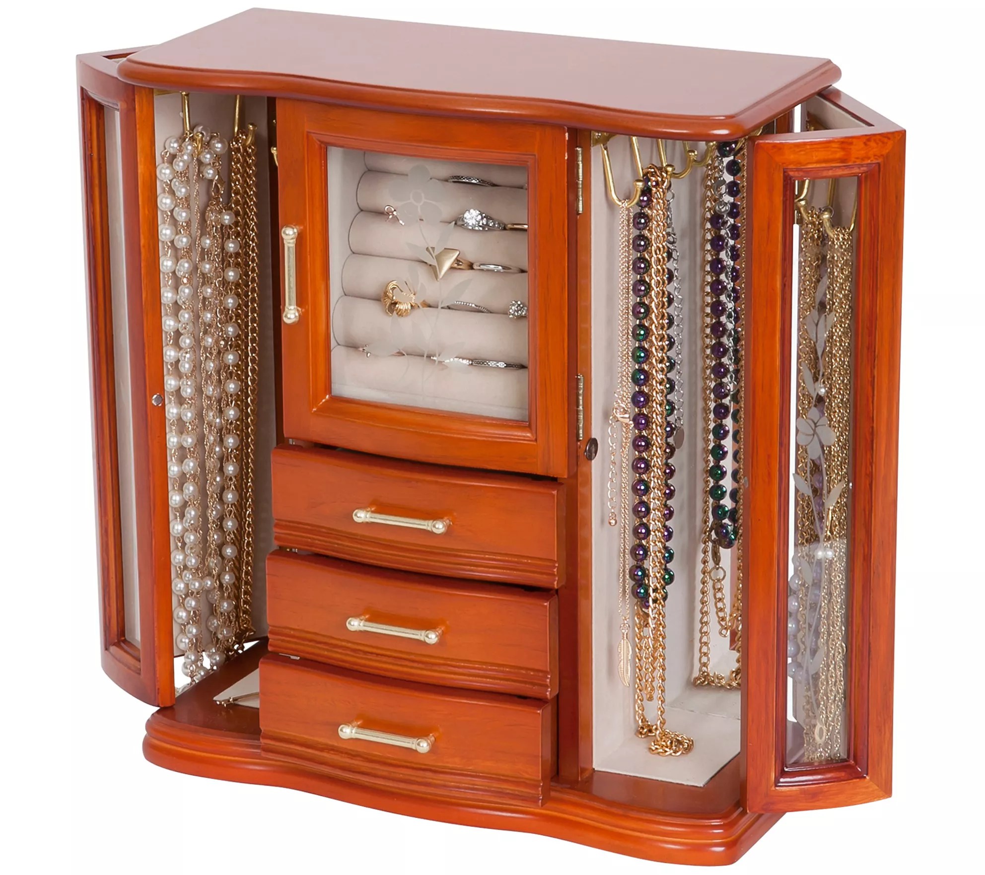 Mele & Co. Richmond Wooden Jewelry Box