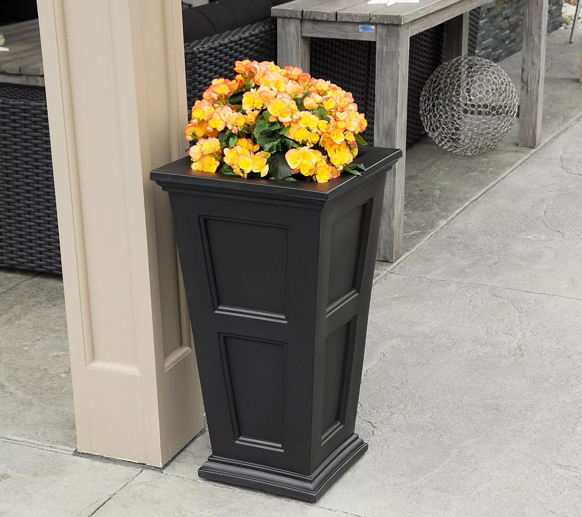 Mayne Fairfield Tall Planter 16" x 28"