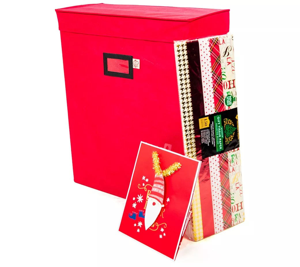 Santa's Bags Gift Bag & Tissue Paper StorageBox