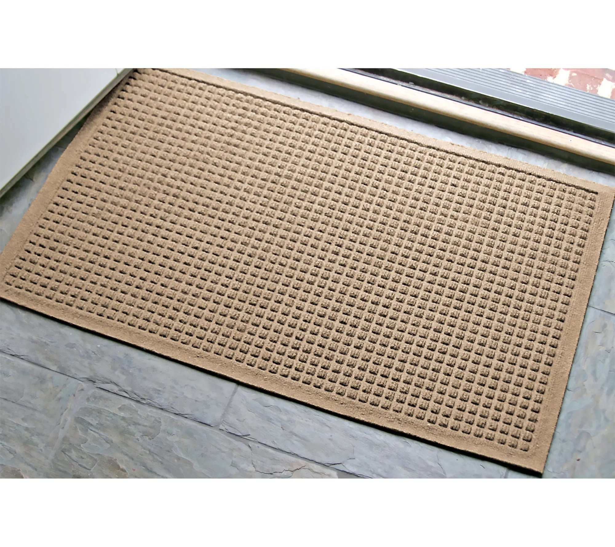 Aqua Shield Squares 23" x 35" Indoor Outdoor Do or Mat