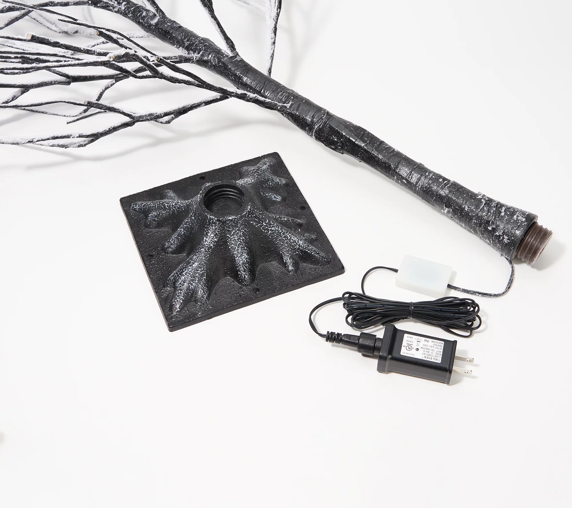 Indoor/Outdoor 3' Birch Tree with Lights and Remote by Valerie