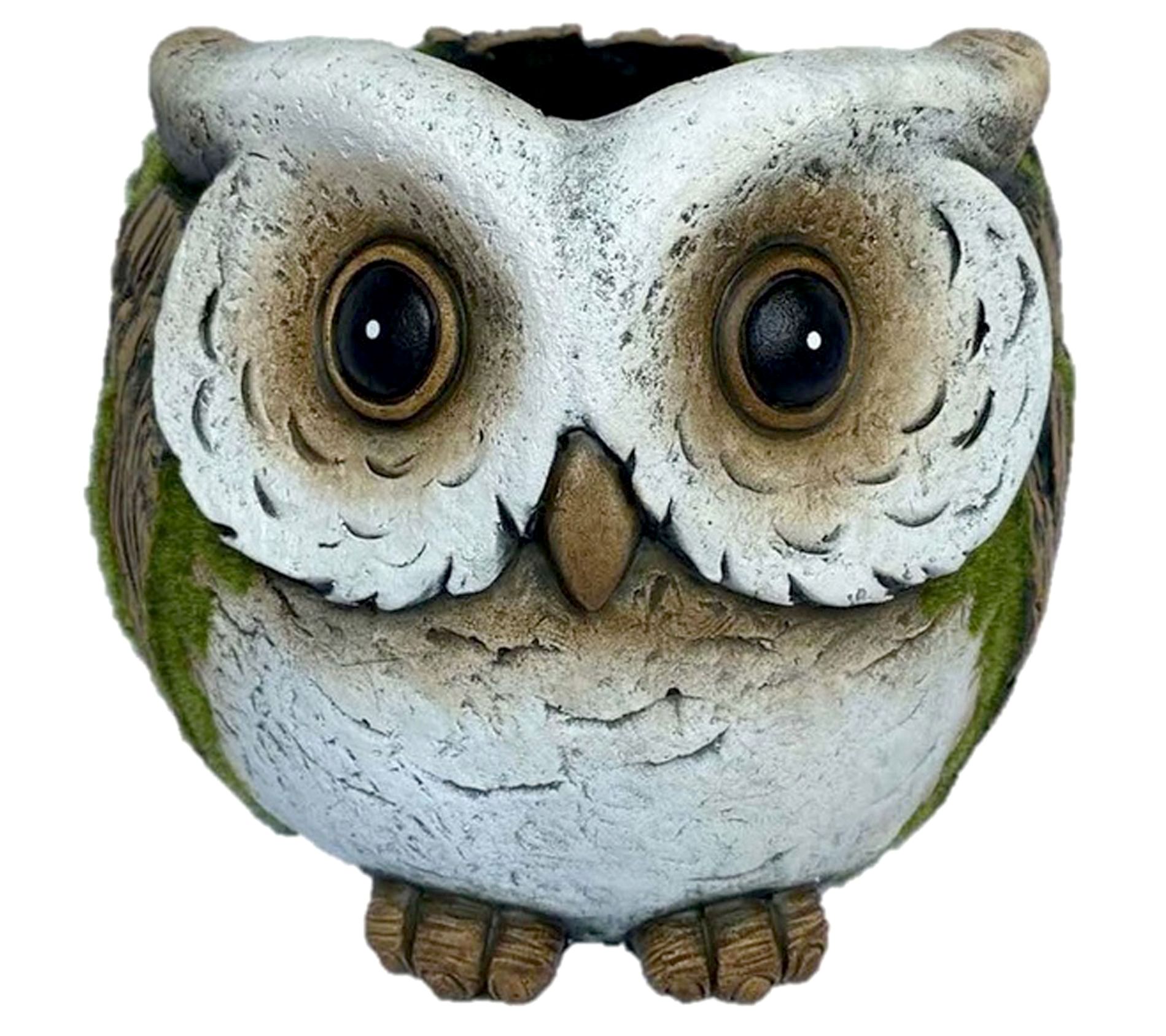 SWI Garden 8" Owl Flower Pot