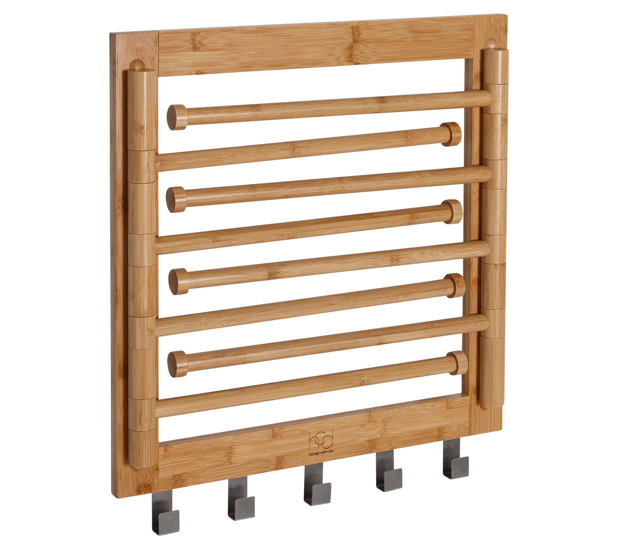 HoneyCanDo WallMounted Swivel Clothes Drying Rack