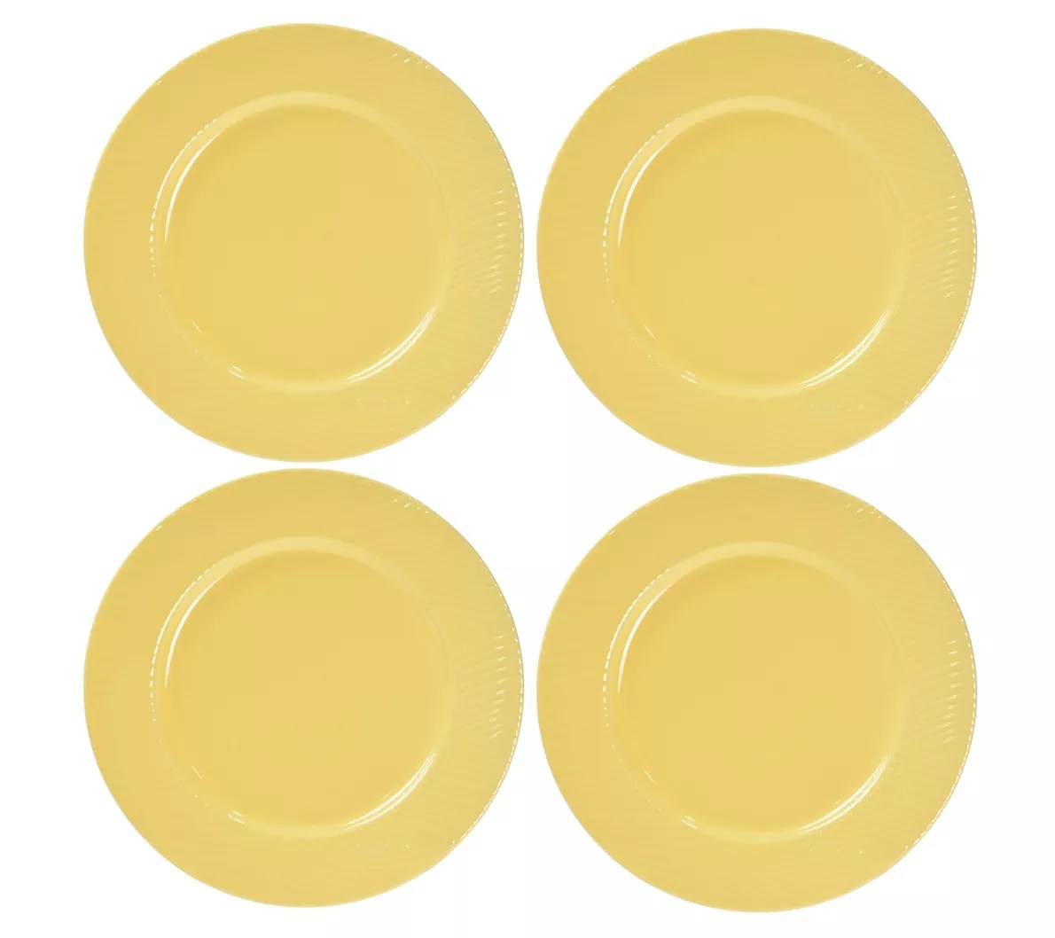 Temptations Woodland Set of (4) Essential Dinner Plates