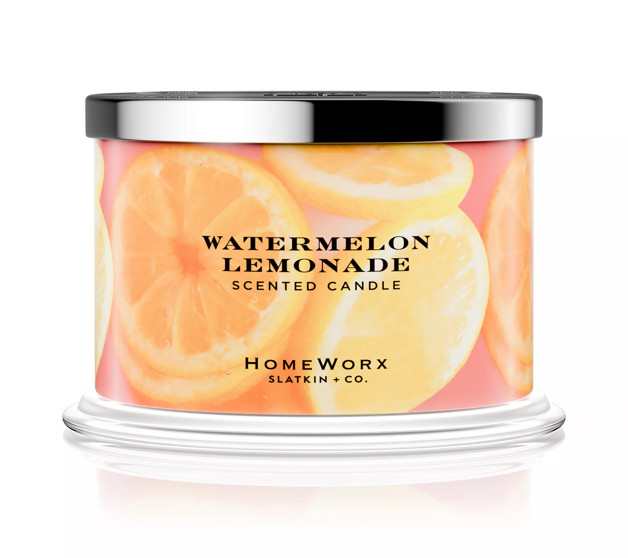 HomeWorx by Slatkin & Co. Set of 2 18oz. Watermelon Lemonade Candle