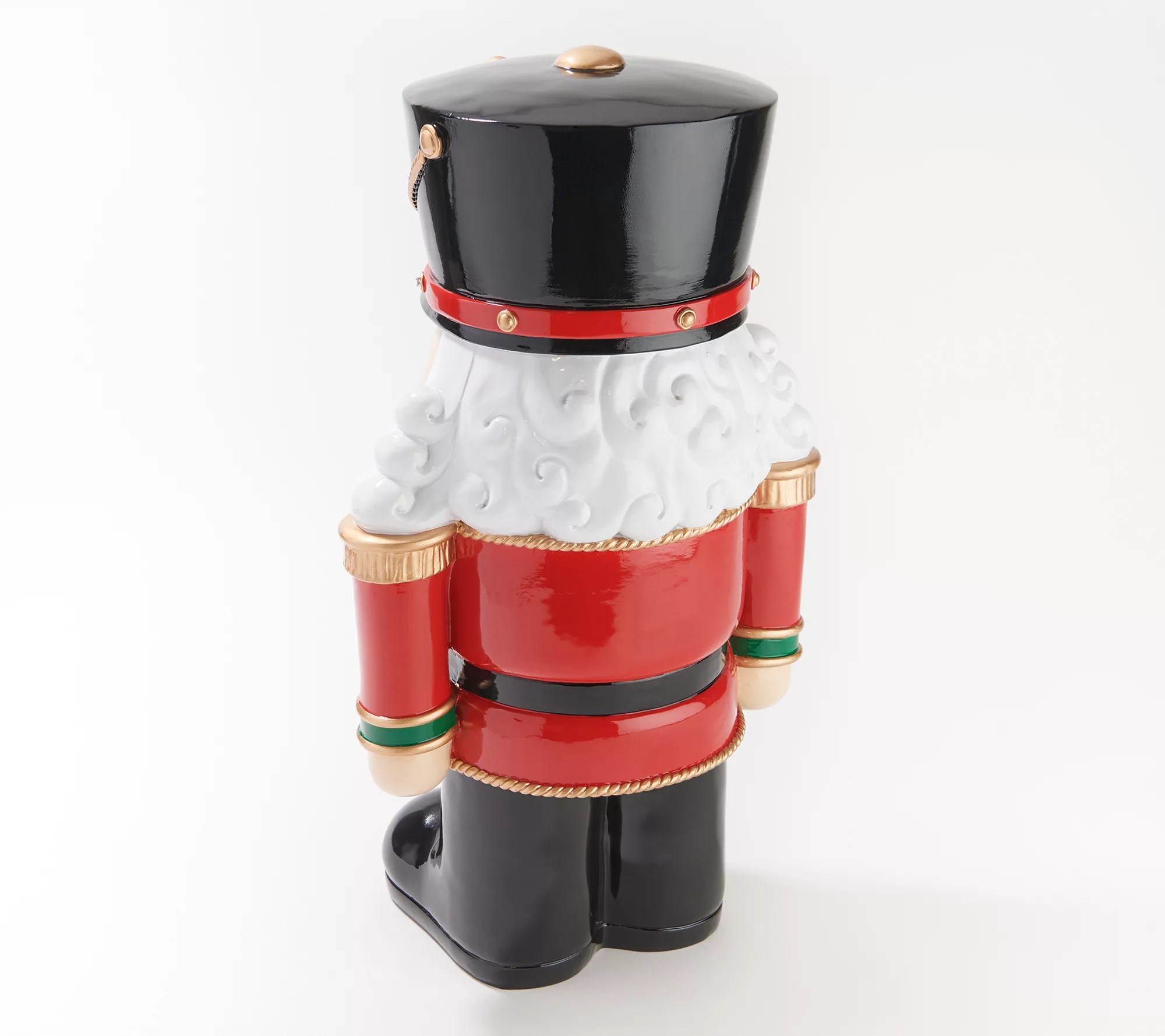 Plow & Hearth Indoor/ Outdoor Illuminated Holiday Shorty Statue