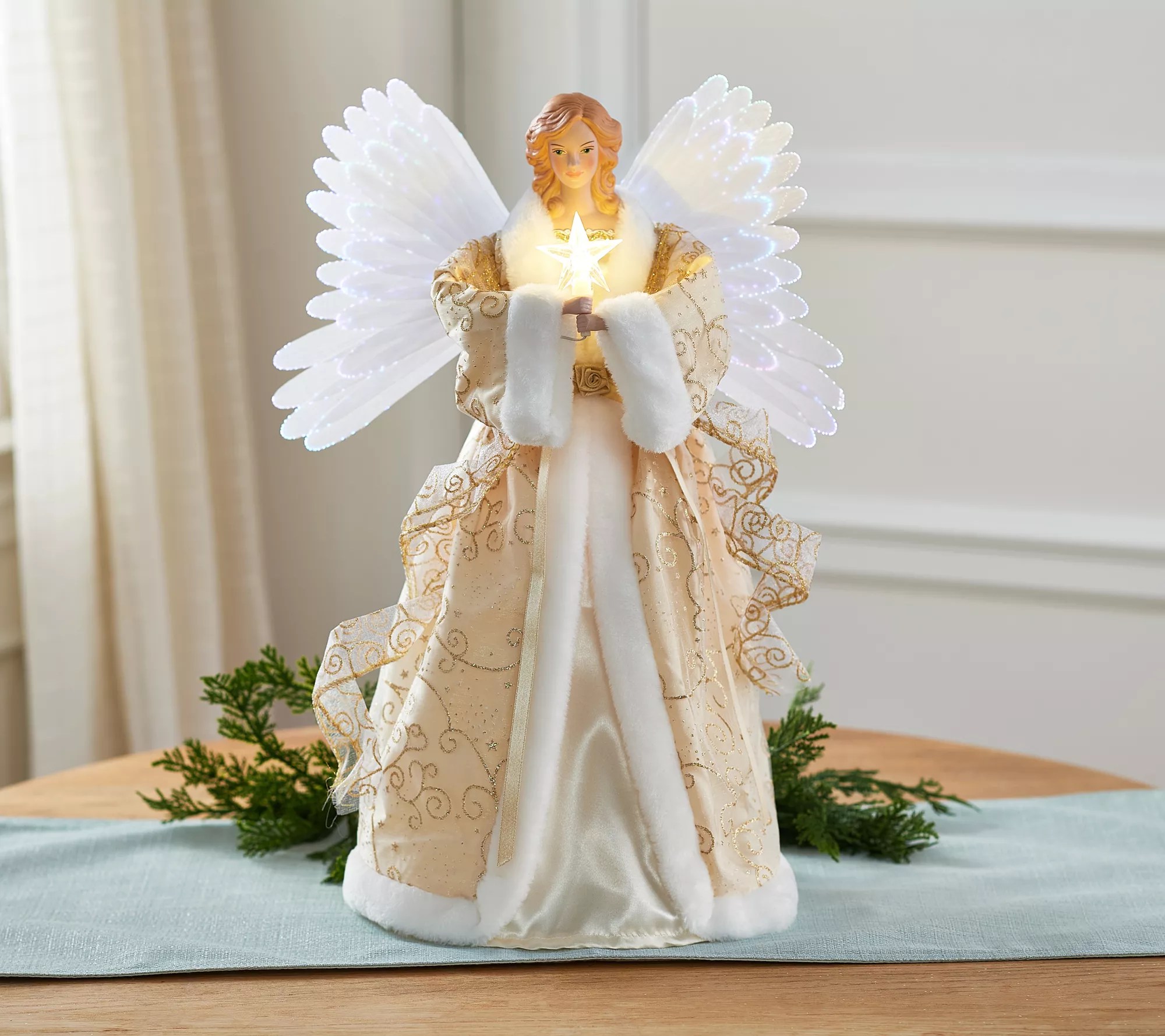 Mr. Christmas 18" Oversized Fiberoptic Animated Angel