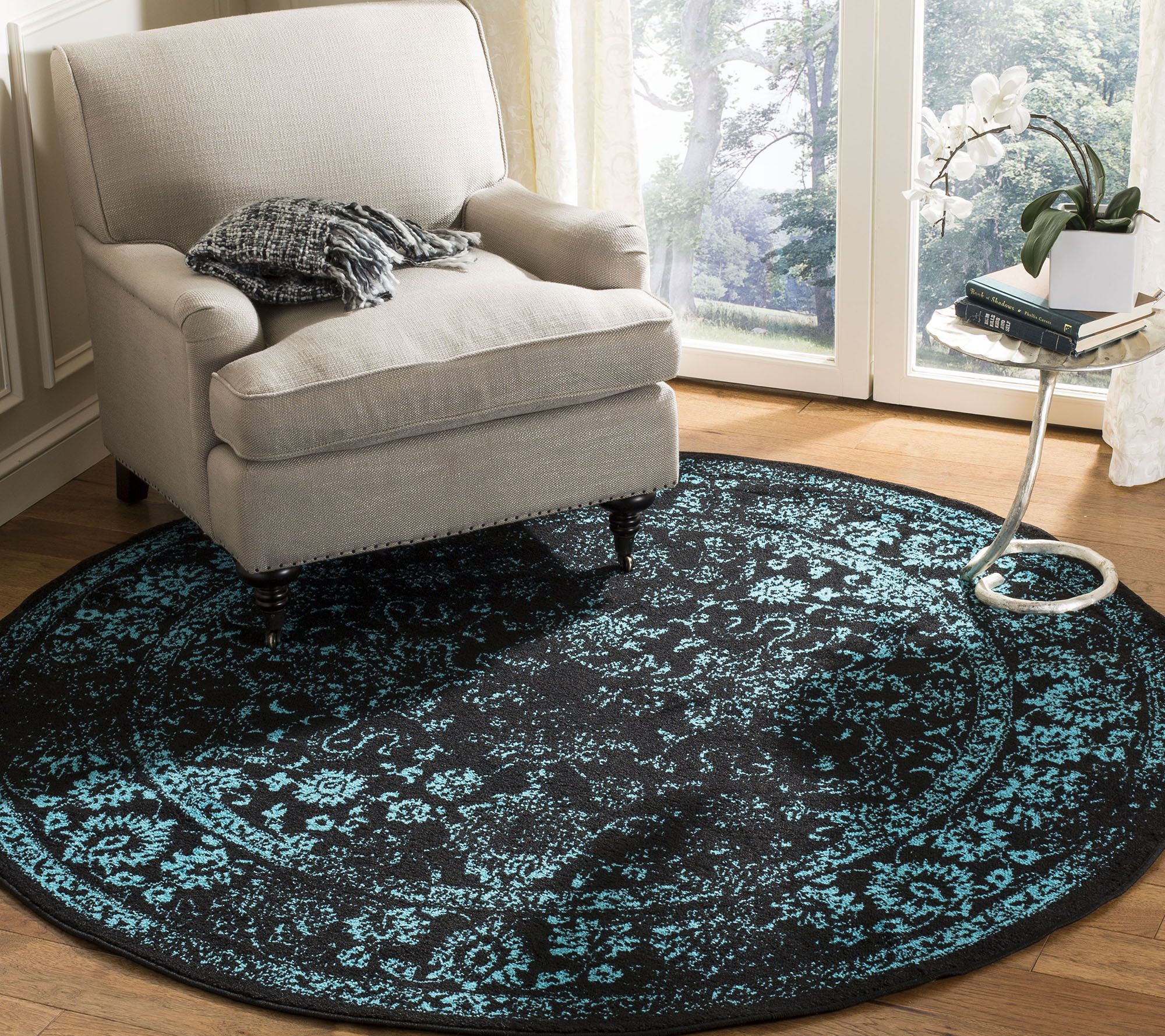 Safavieh Adirondack Kashan Rug 6' x 6' Round