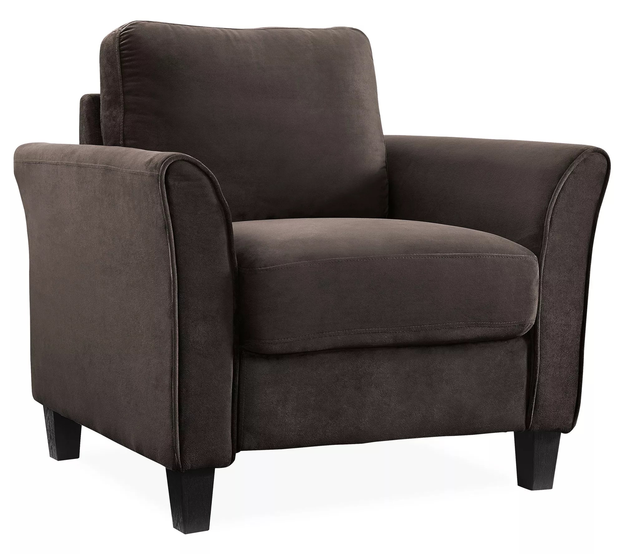 Westin Chair Curved Arm Microfiber