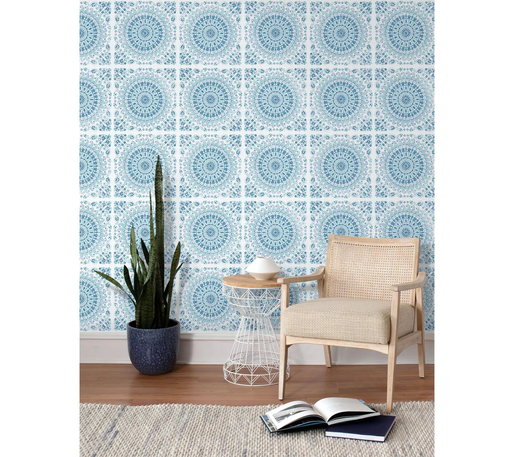 NextWall Mandala Peel and Stick Wallpaper Roll