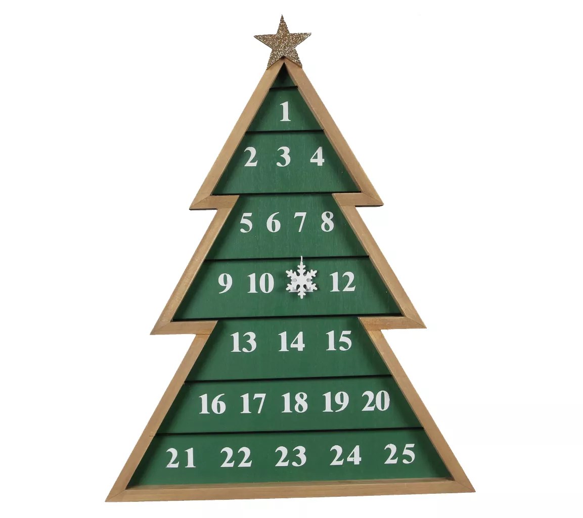 Young's Wood Tree Christmas Countdown