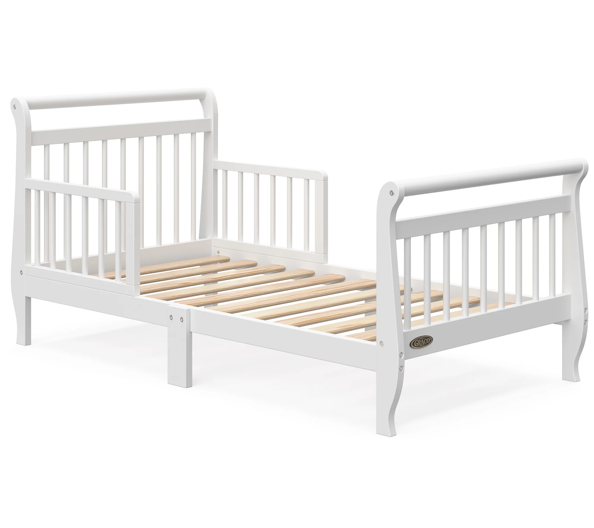 Graco Classic Sleigh Toddler Bed with Guardrail