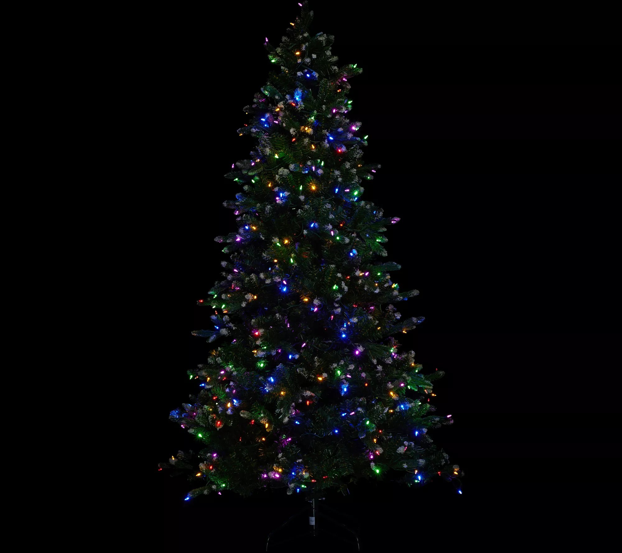 ED On Air Santa's Best 7.5' Frosted Icicle Tree by Ellen DeGeneres