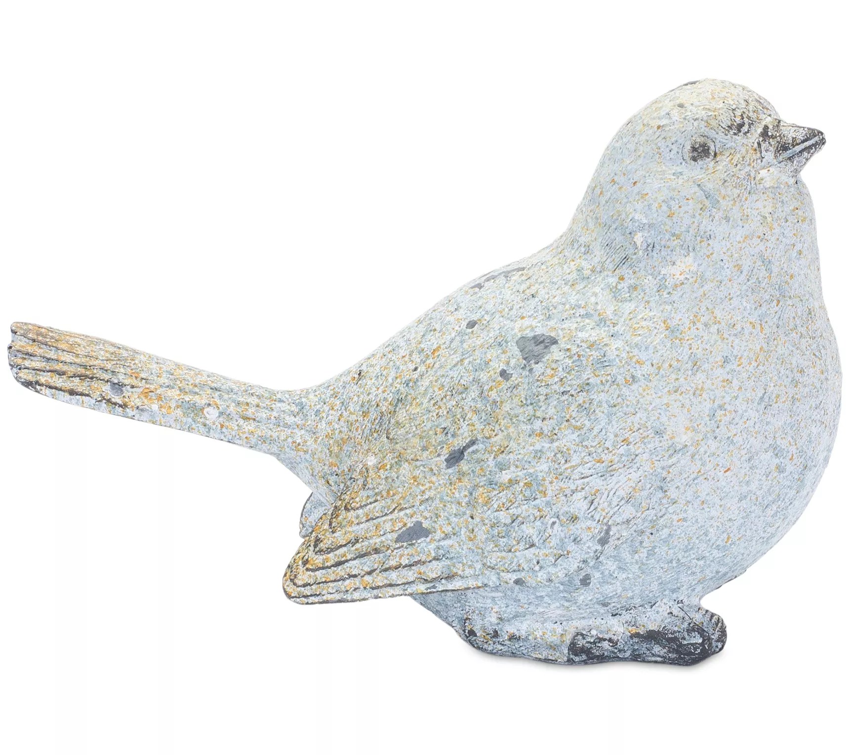 Melrose Weather ed Stone Bird F igurine (Set of 4)