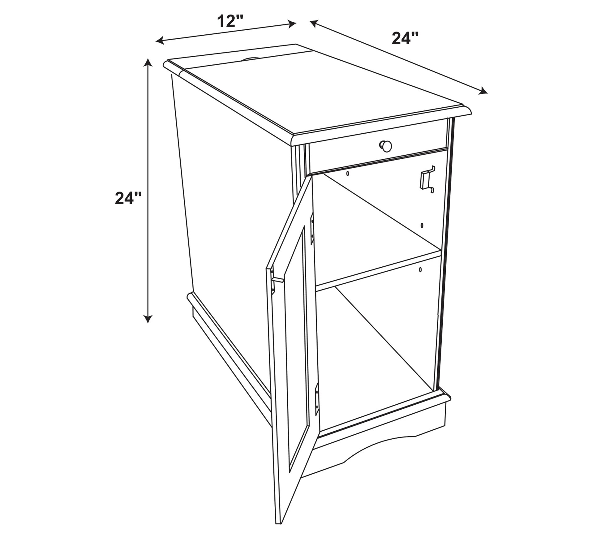 Powell Moira Accent Table