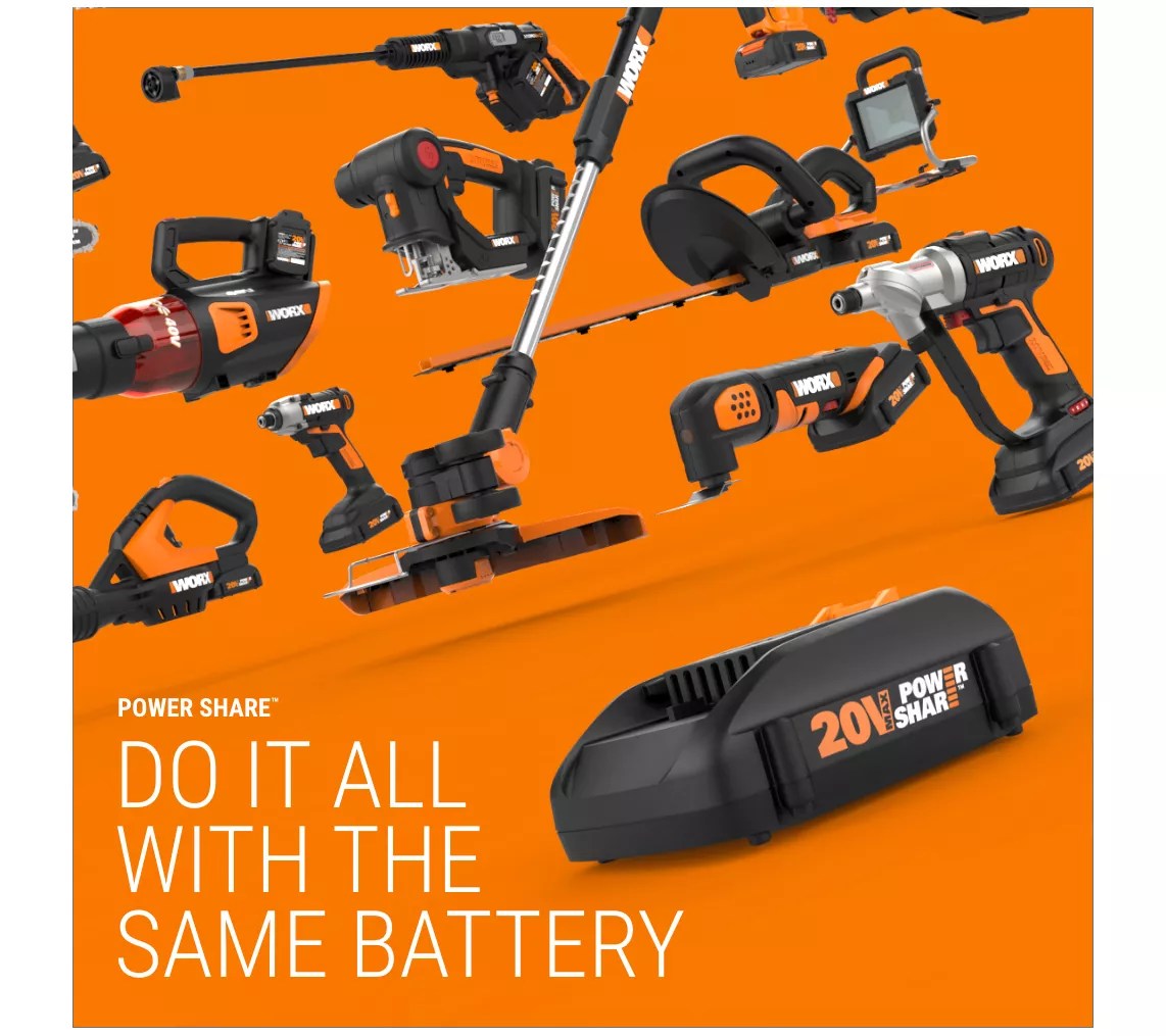 Worx WX030L 20V Power Share Portable Vacuum Cleaner