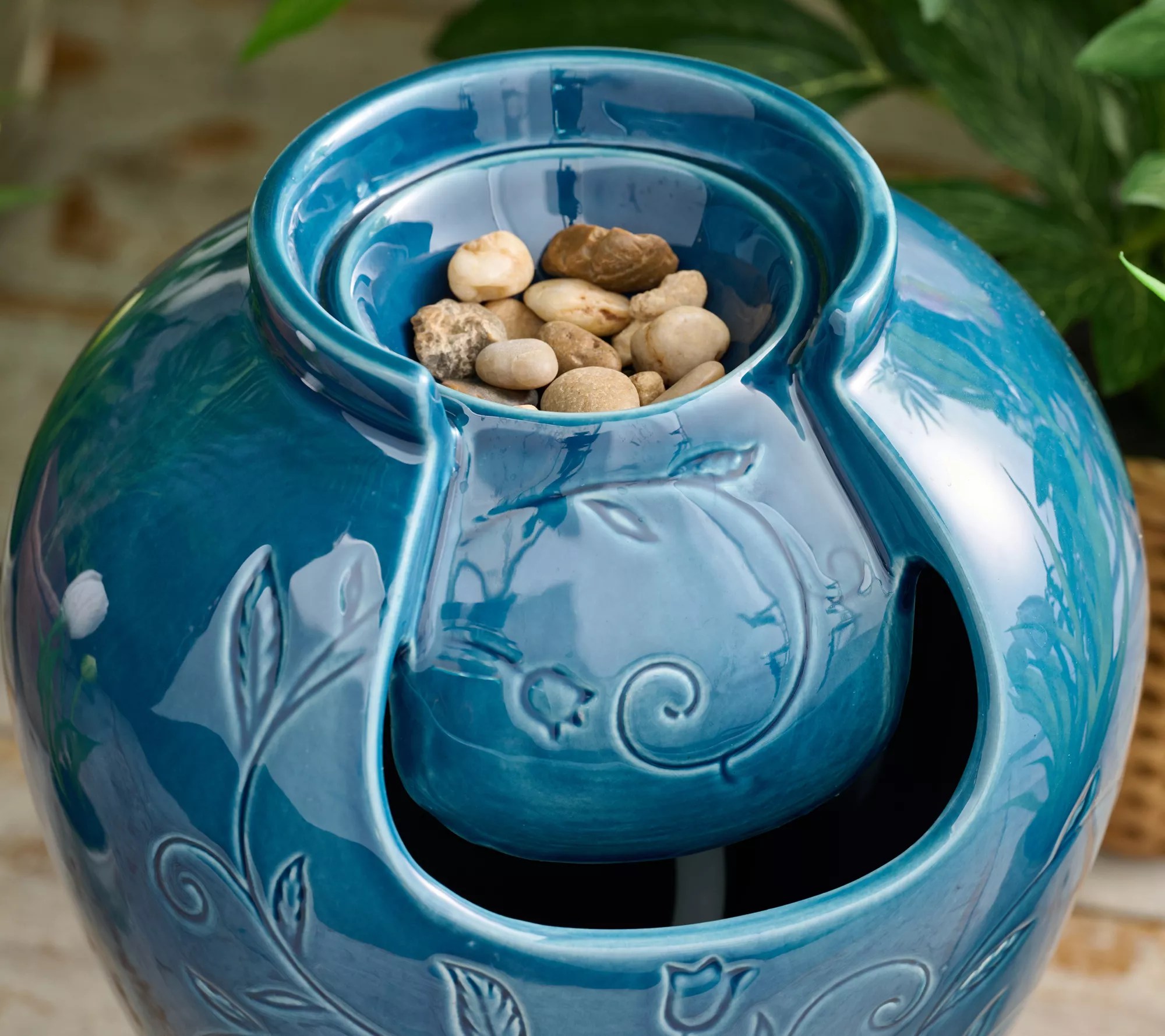 "As Is" 12" Indoor/Outdoor 12" Serenity PlugIn Fountain by Valerie