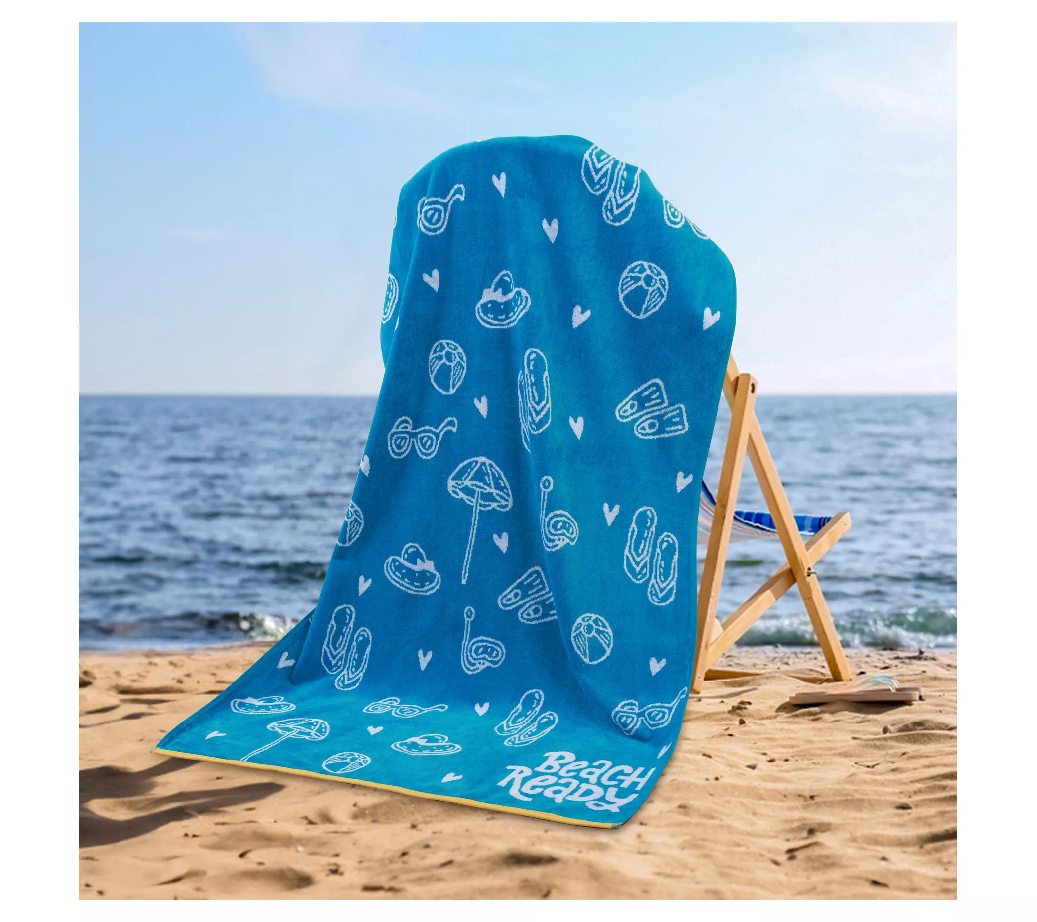 Superior Bahama Cotton Oversized Beach Towel