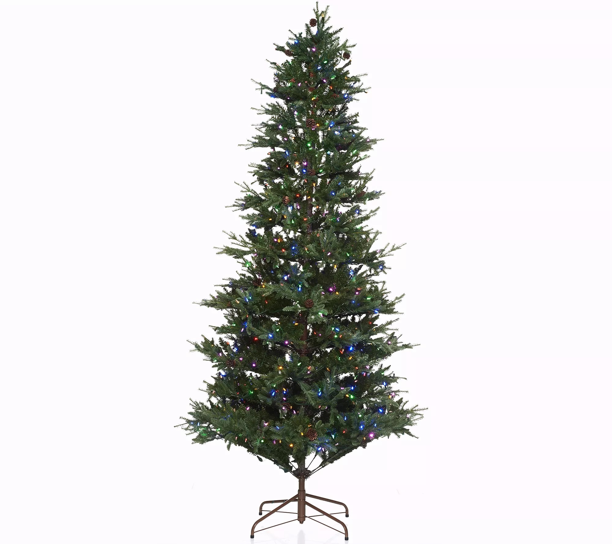 ED On Air Santa's Best 9' Rustic Spruce Tree by Ellen DeGeneres