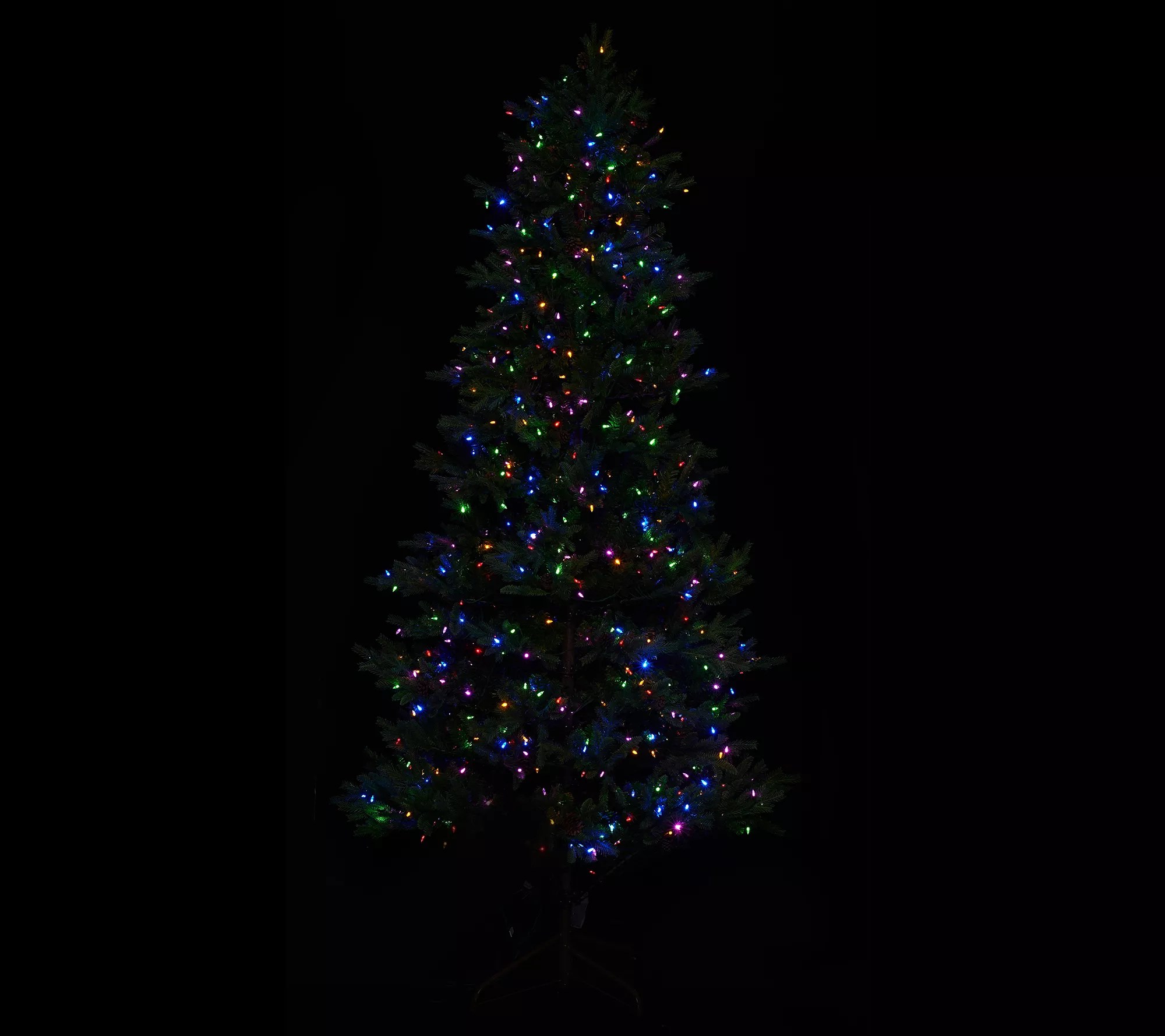 ED On Air Santa's Best 9' Rustic Spruce Tree by Ellen DeGeneres