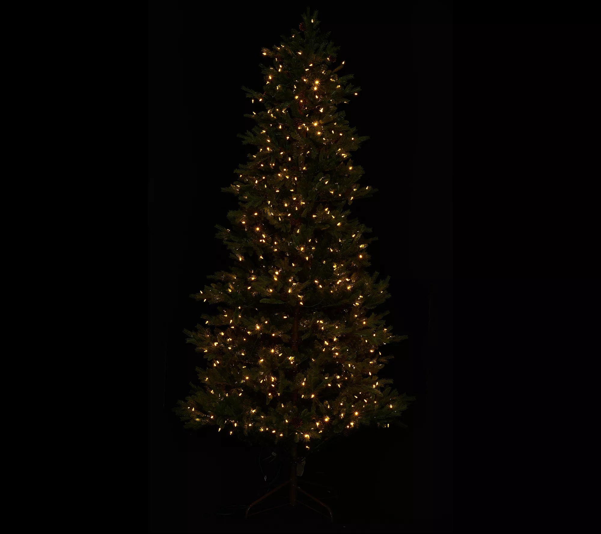 ED On Air Santa's Best 9' Rustic Spruce Tree by Ellen DeGeneres