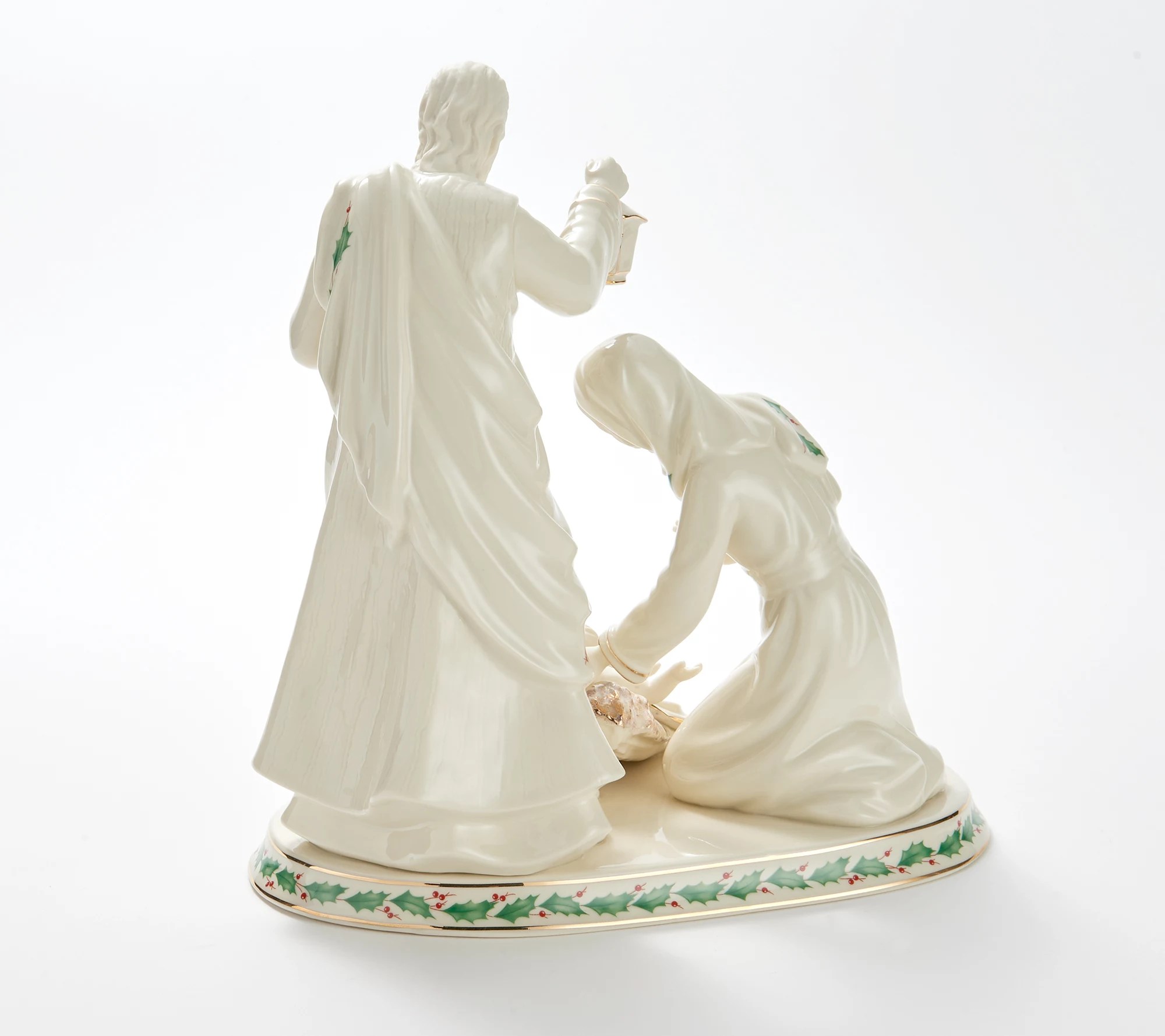 Lenox Holiday 24k Gold Holy Family Figurine