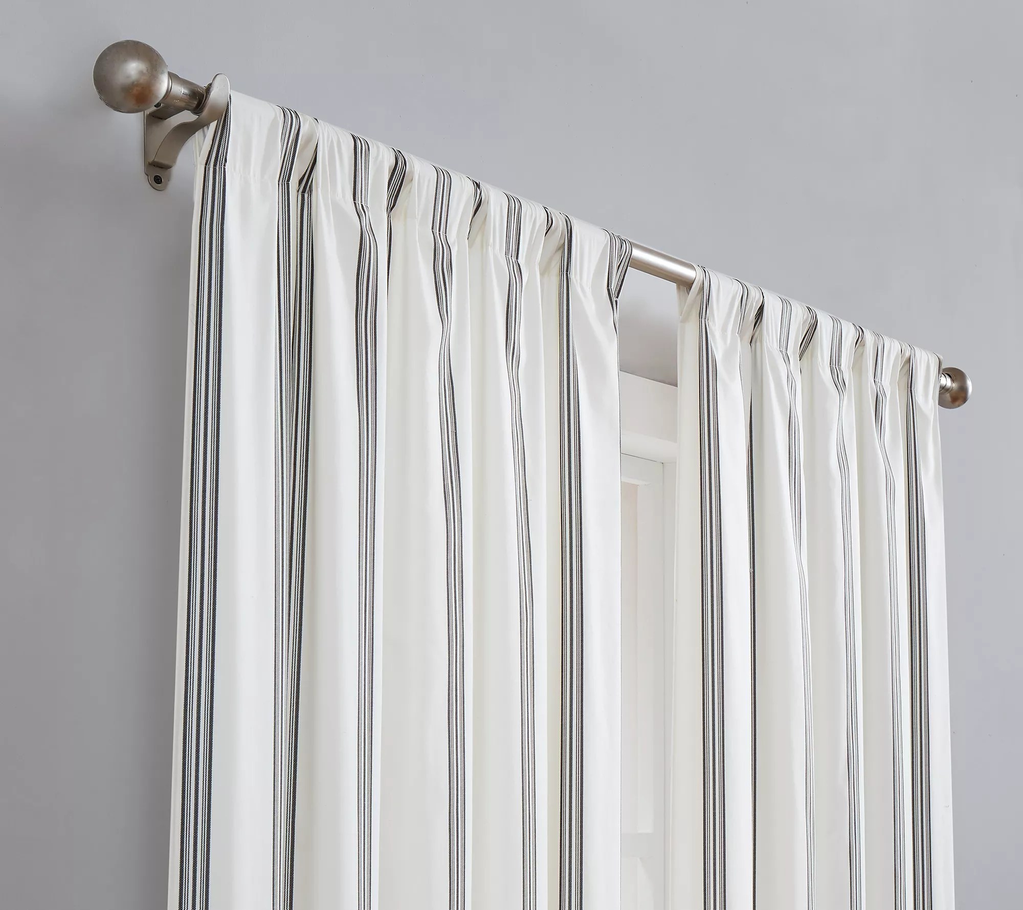 Truly Soft Millennial Stripe Window Panel Pair