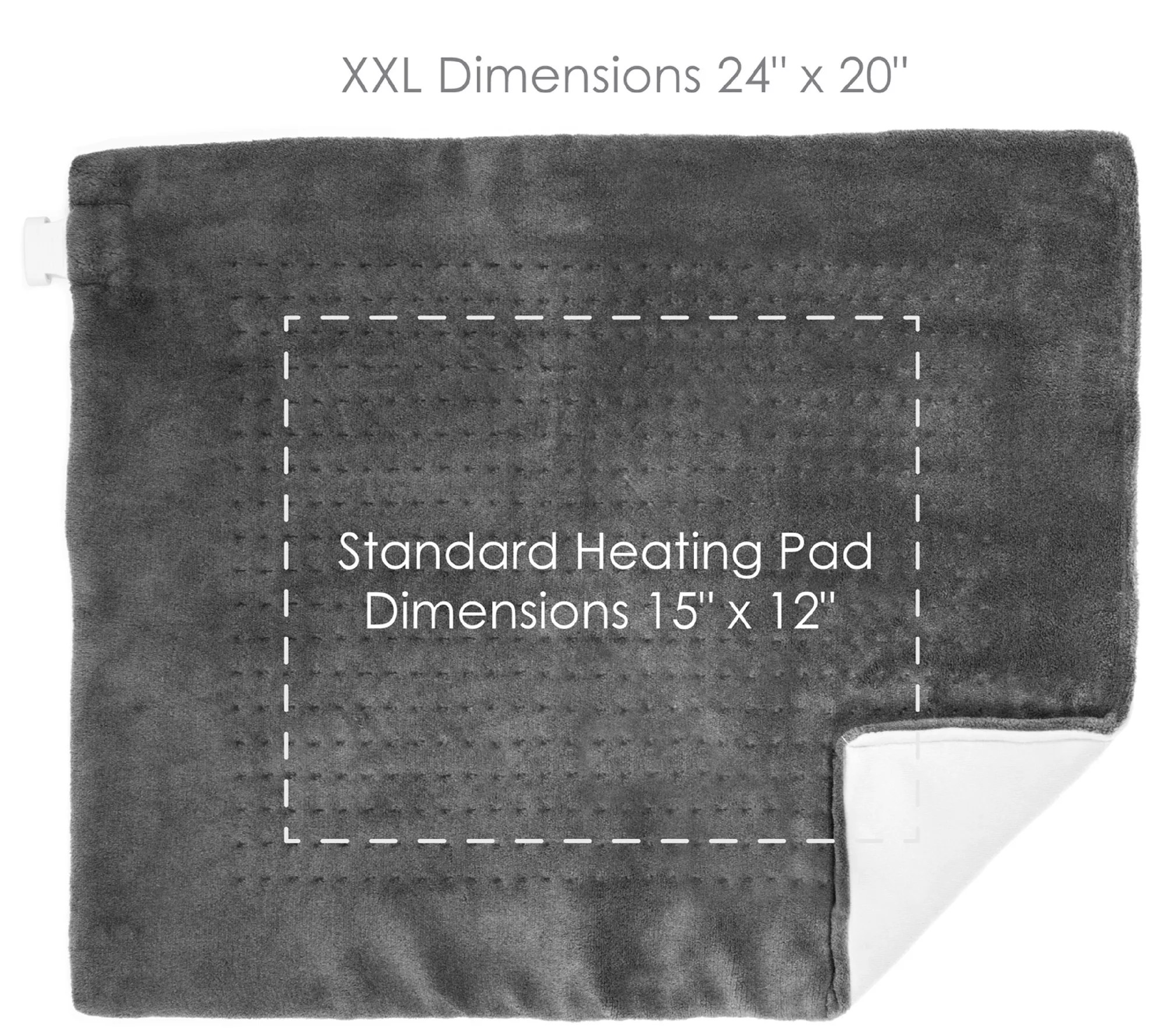 Pure Enrichment XXL UltraWide Microplush Heati ng Pad