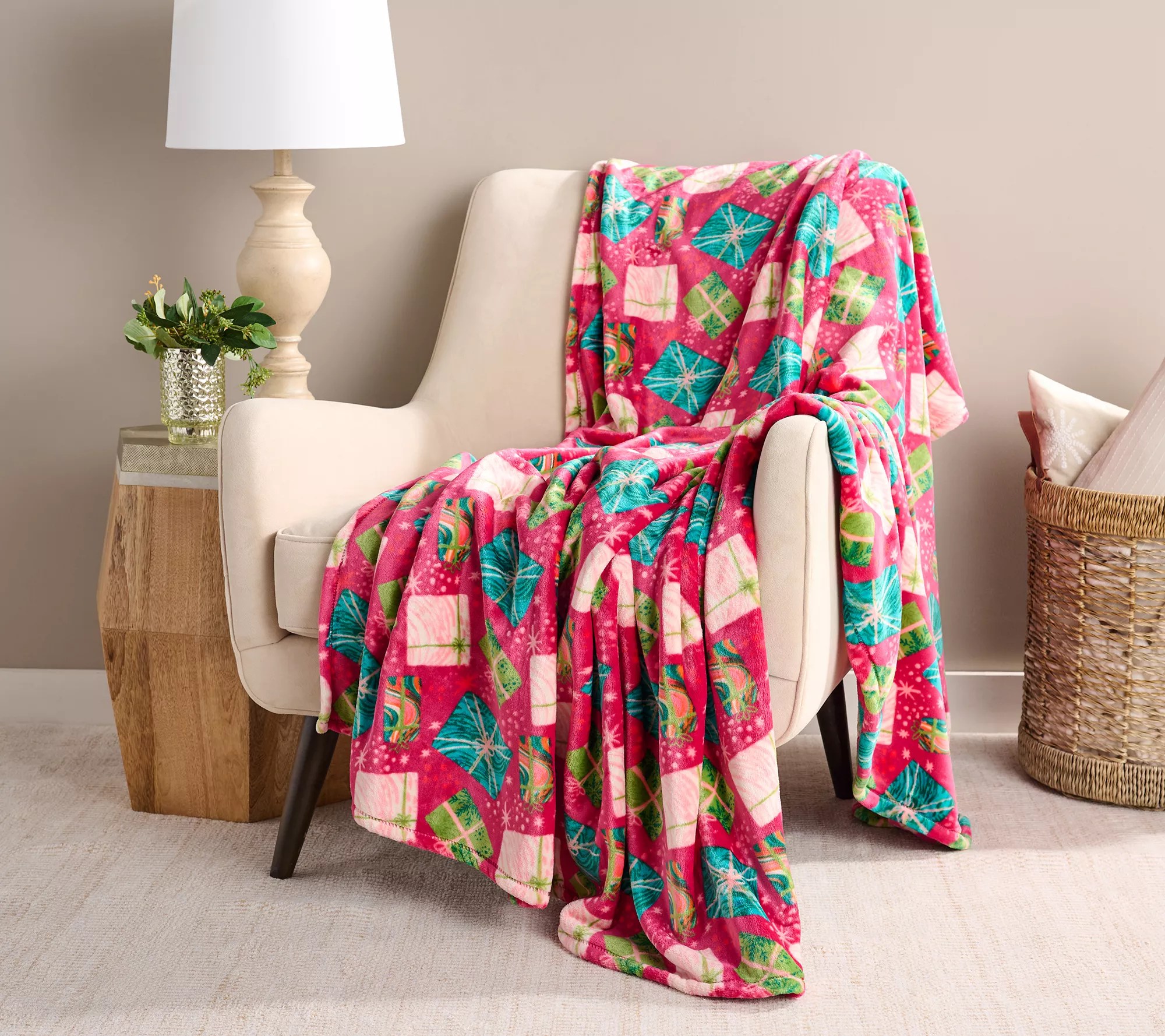 Berkshire Blanket x Etta Vee Artist Series Plush Blanket