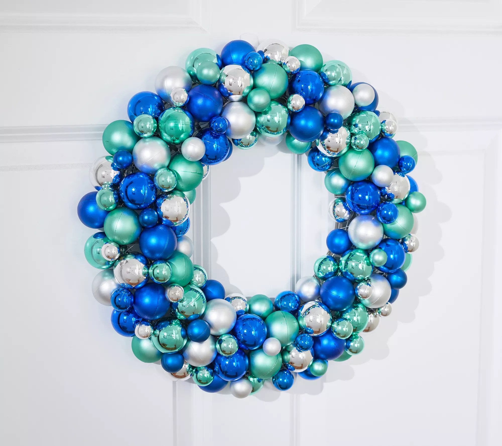 16" Holiday Ornament Wreath by Valerie