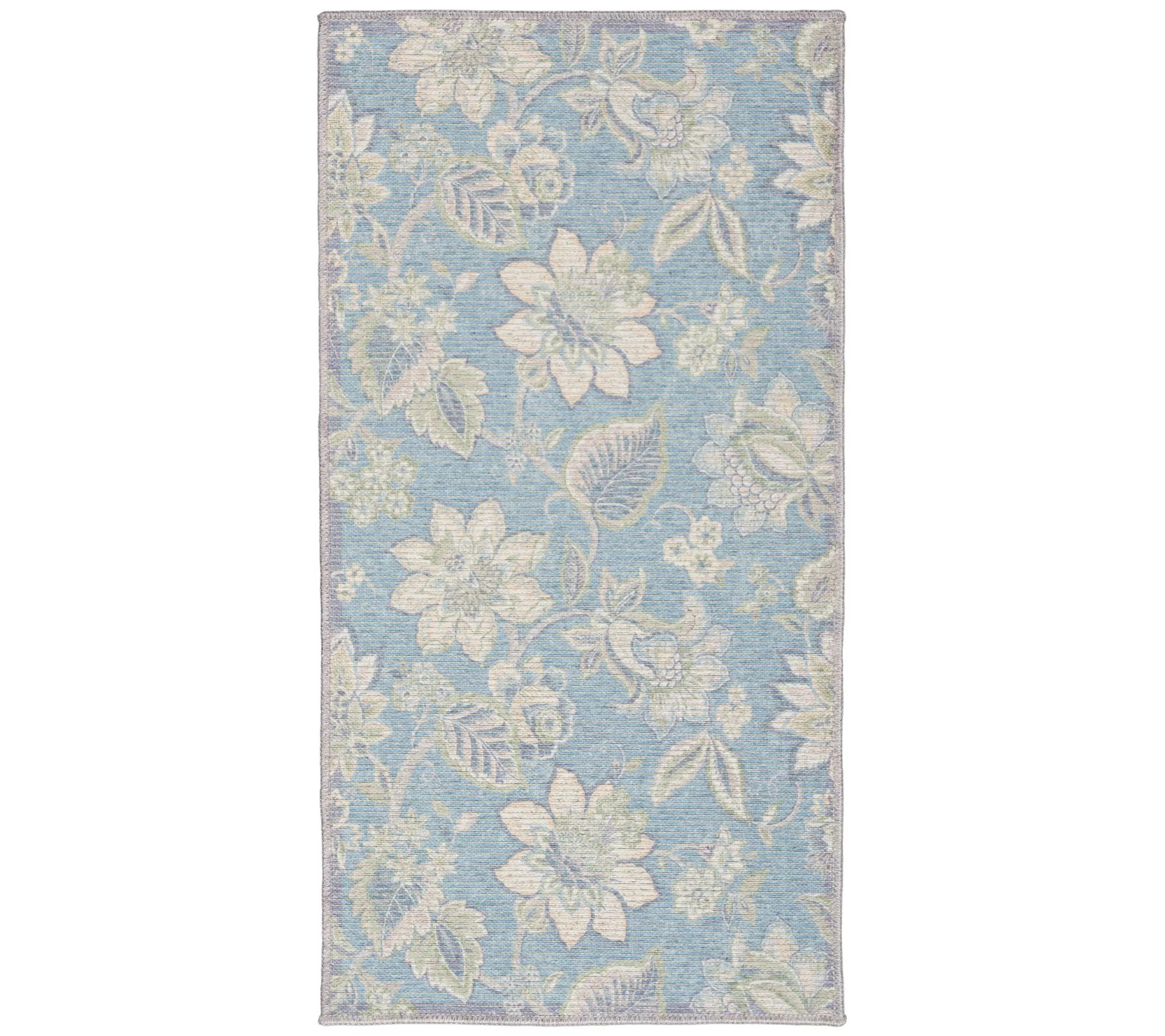 Waverly 2'x3'9" Washable Brighton Blossom Rug