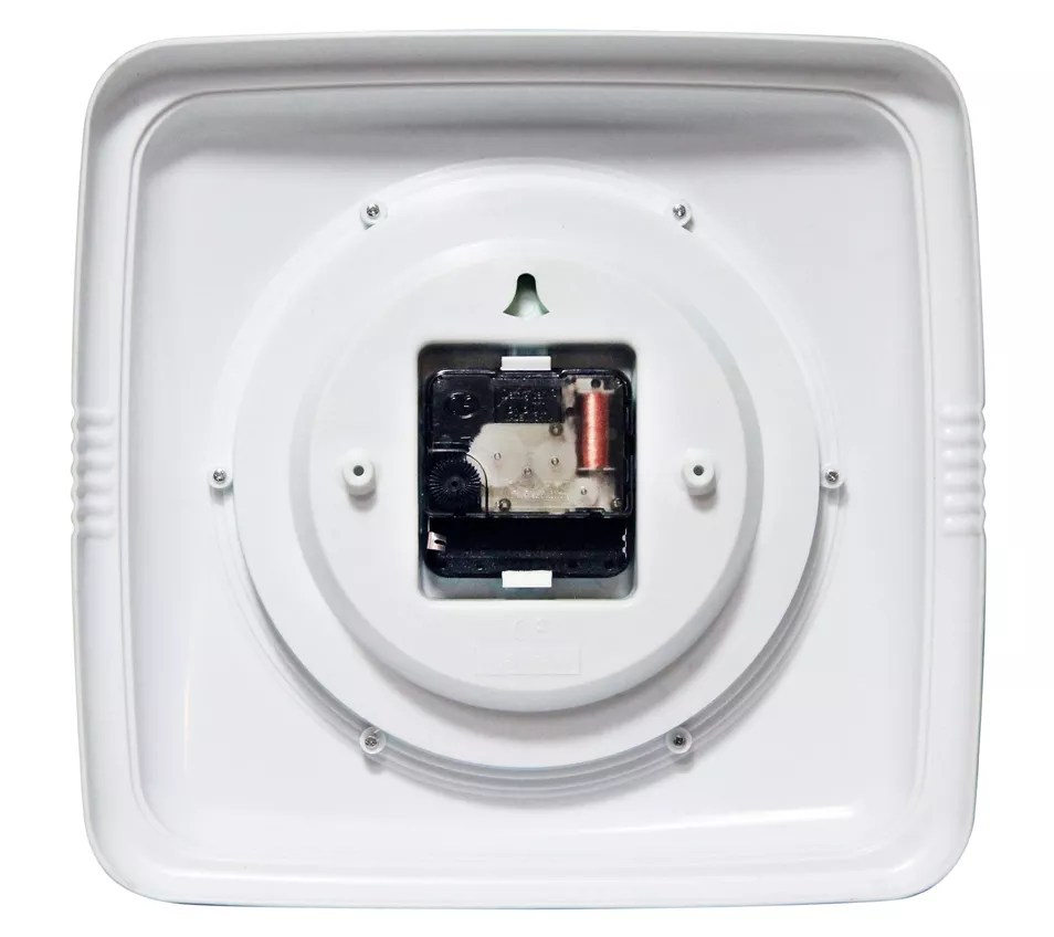 Infinity Instruments 9" Retro Silent Kitchen Clock