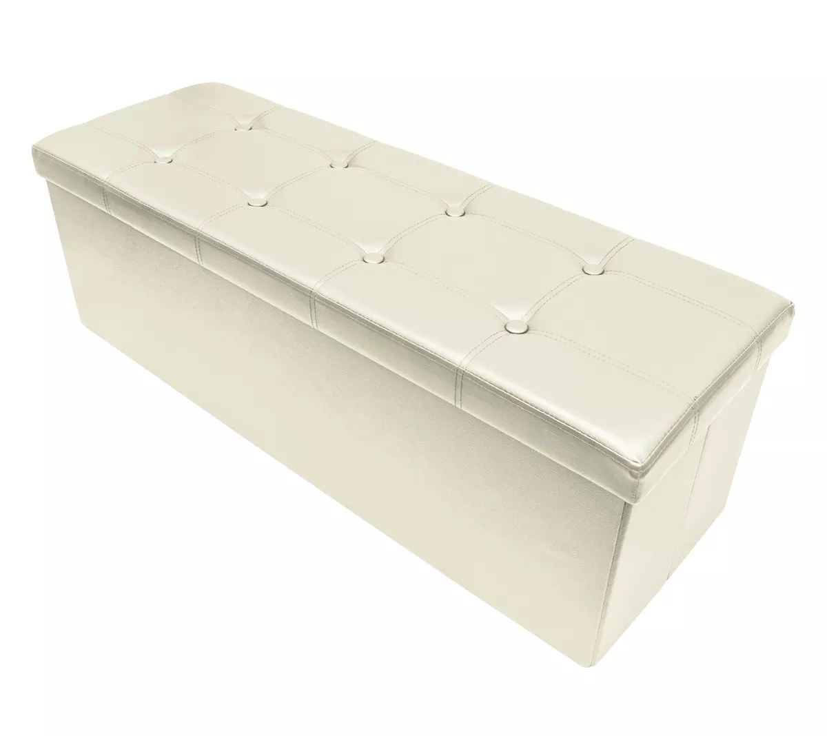 Sorbus Storage Bench Chest Ottoman w/Cover Faux Leather Lrg