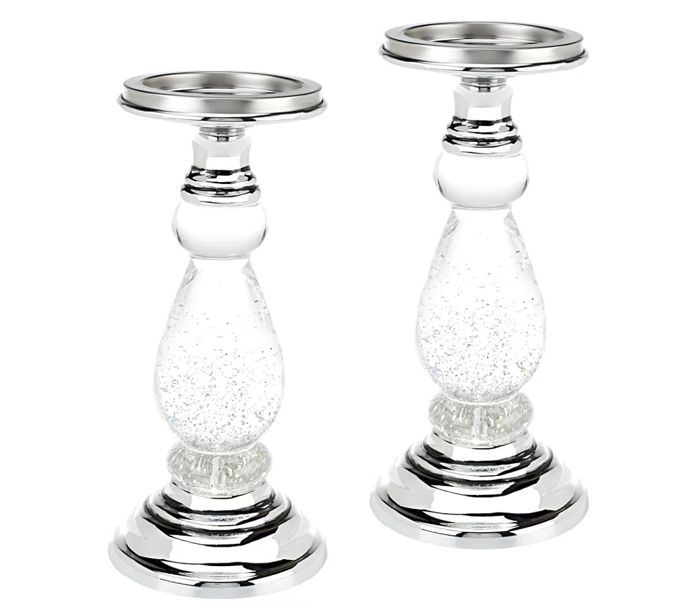 Bath and Body Works Swirling Glitter Pedestal/Candle Holder town