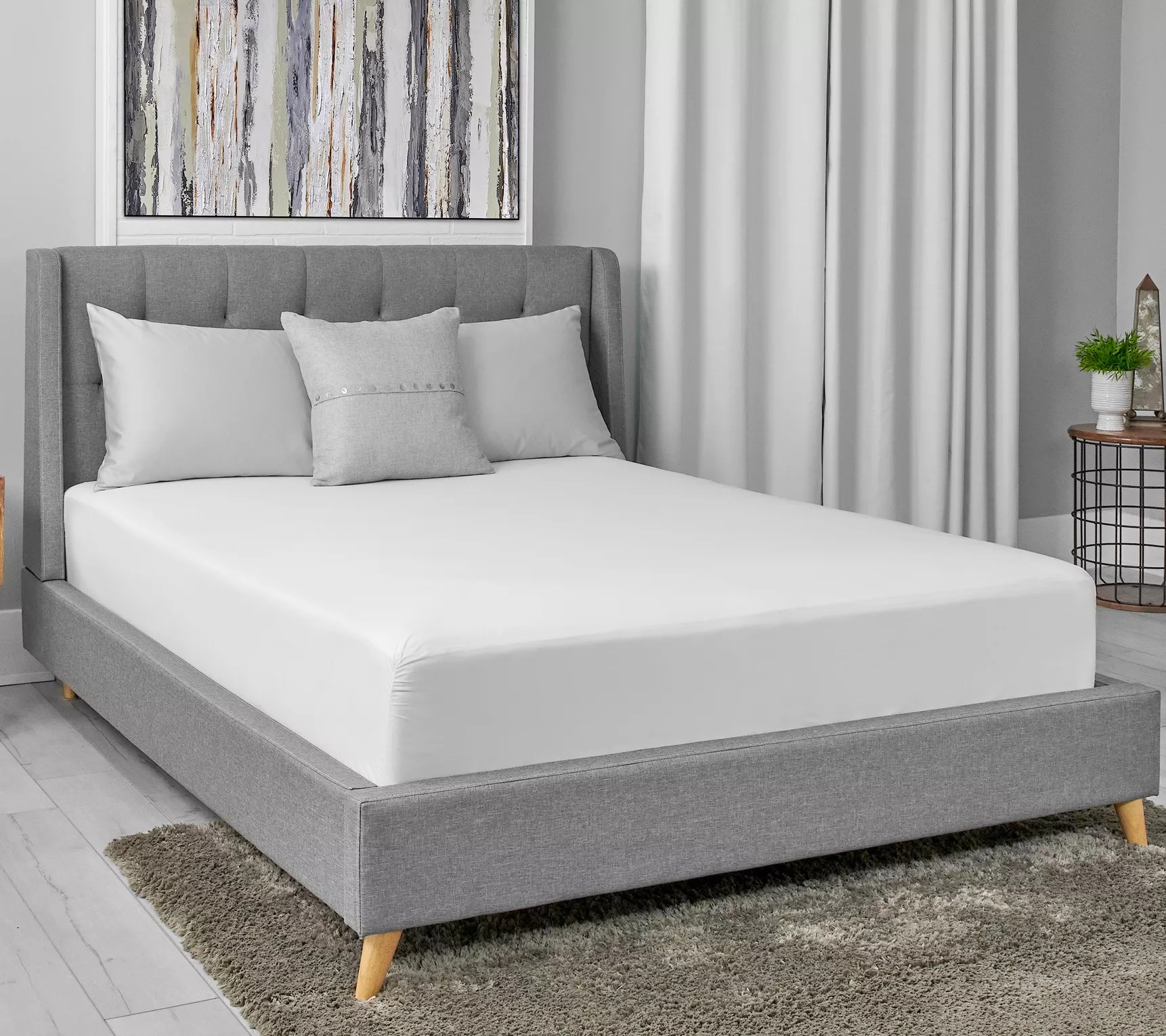 AllerEase Waterproof Mattress Protector, King