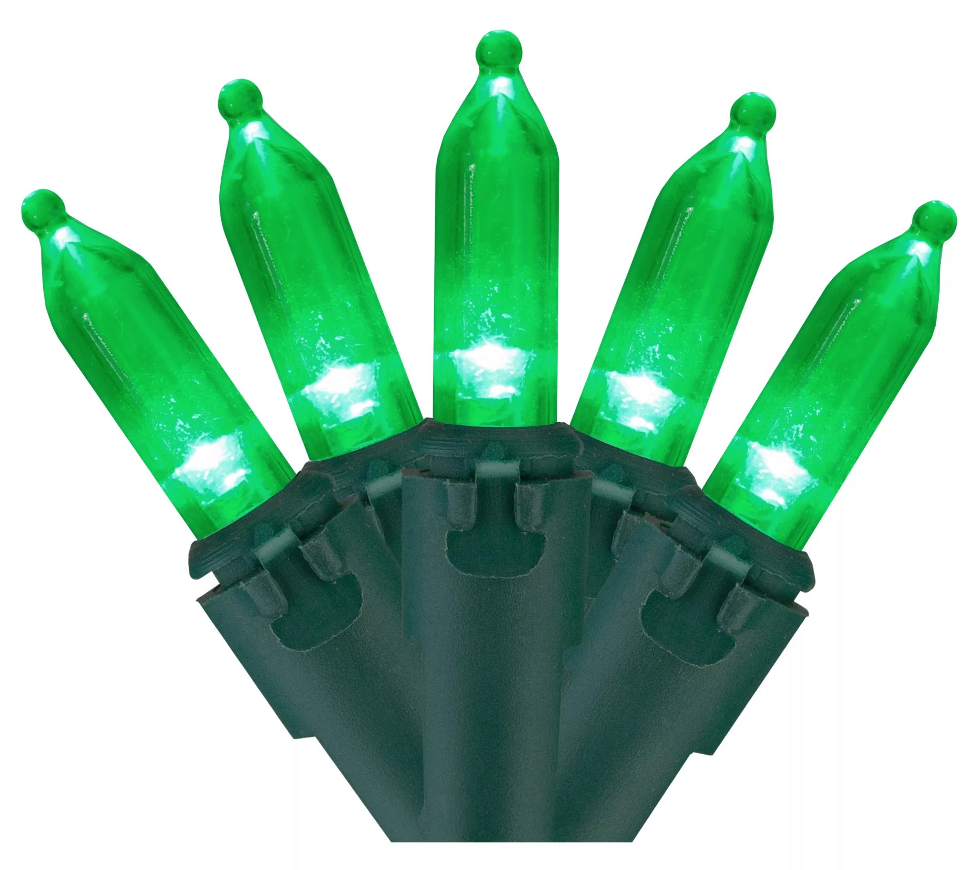 Northlight 100ct 33' Green LED Mini Christmas Lights