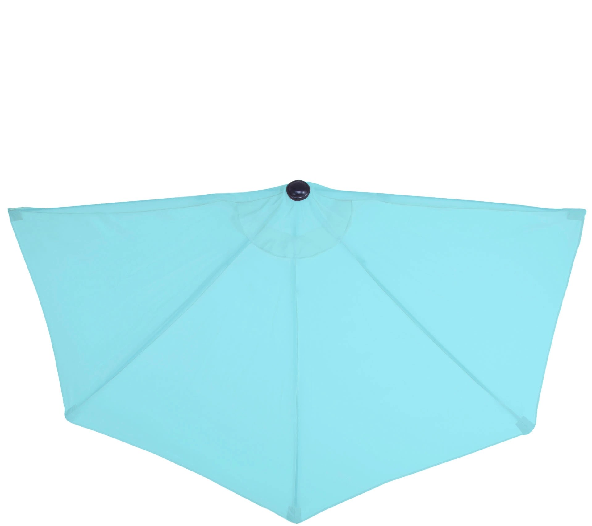 Pure Garden 9Foot HalfRound Patio Umbrella Blue