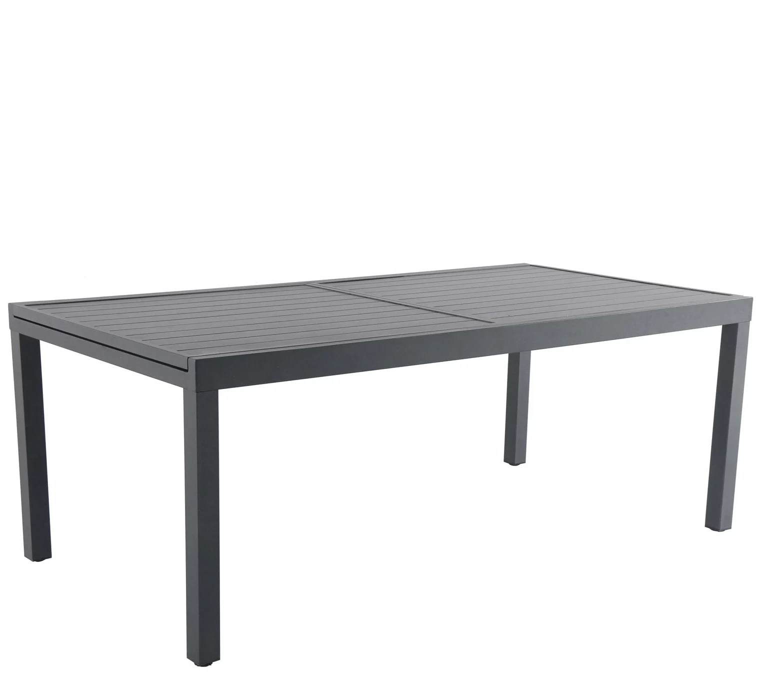 Hanover Naples 9Pc Outdoor Set with 8 Sling Chairs and Table